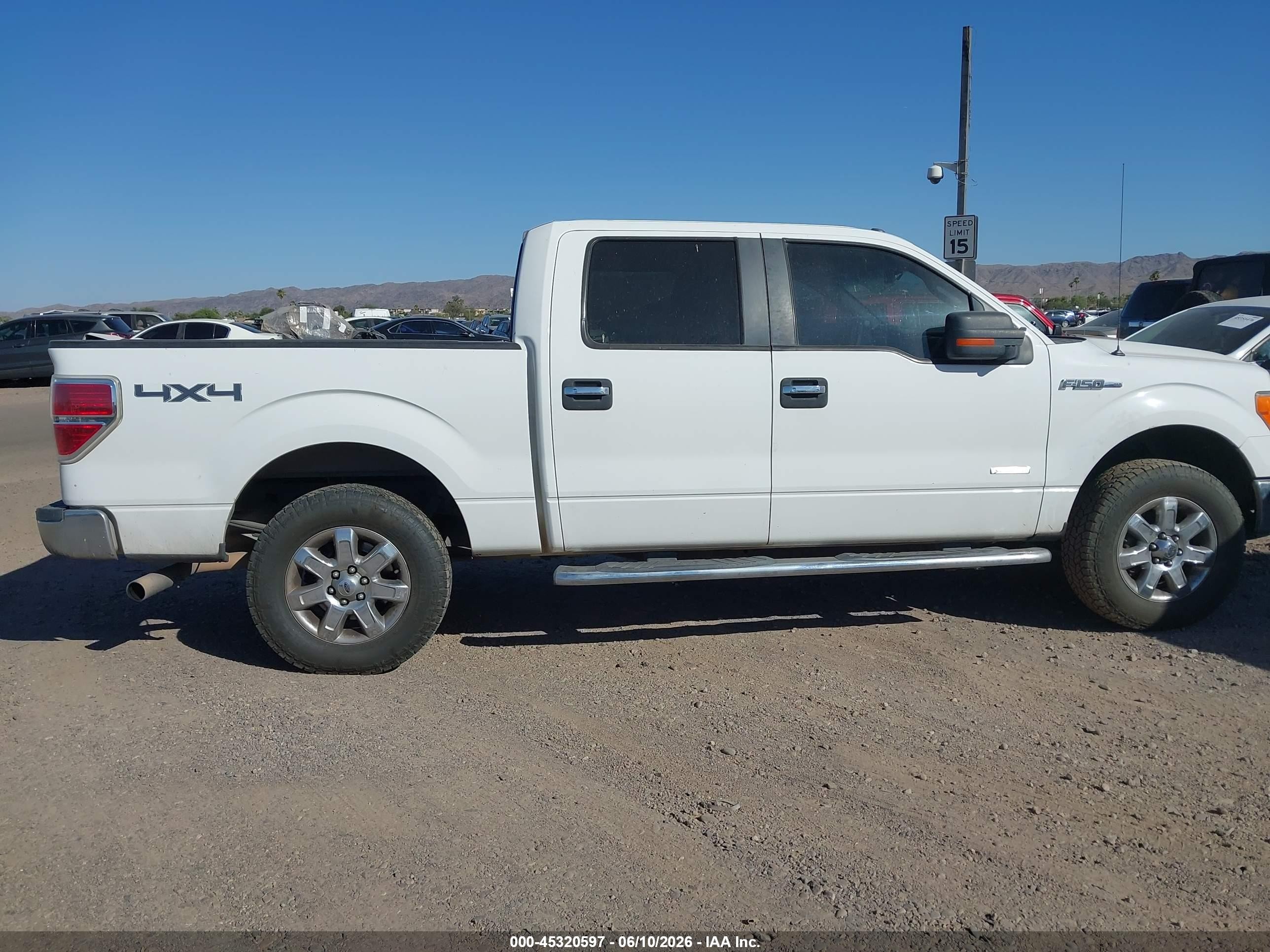 2014 Ford F-150 Xlt White vin: 1FTFW1ETXEKF75834