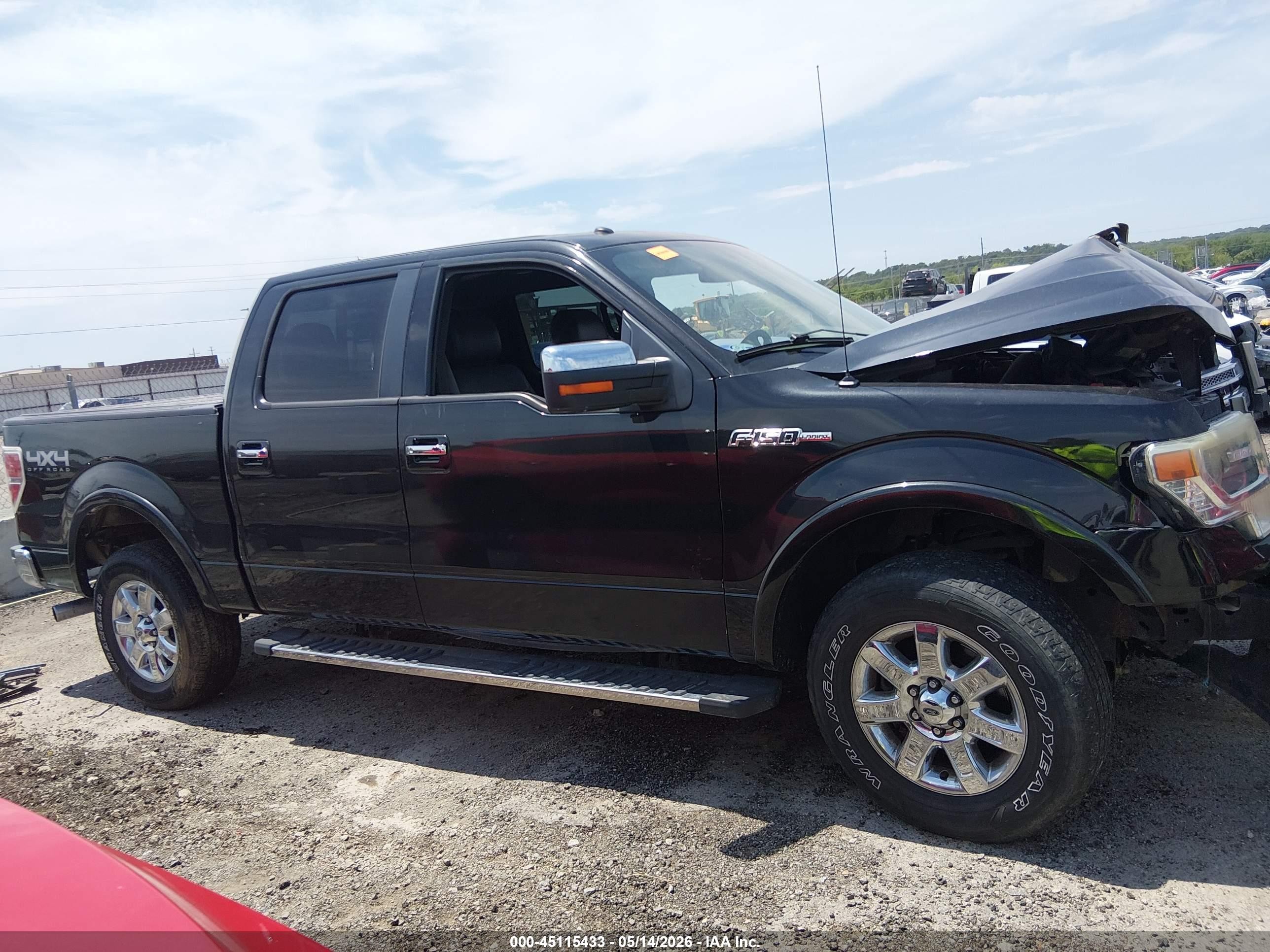2014 Ford F-150 Lariat Черный vin: 1FTFW1ETXEKG42478