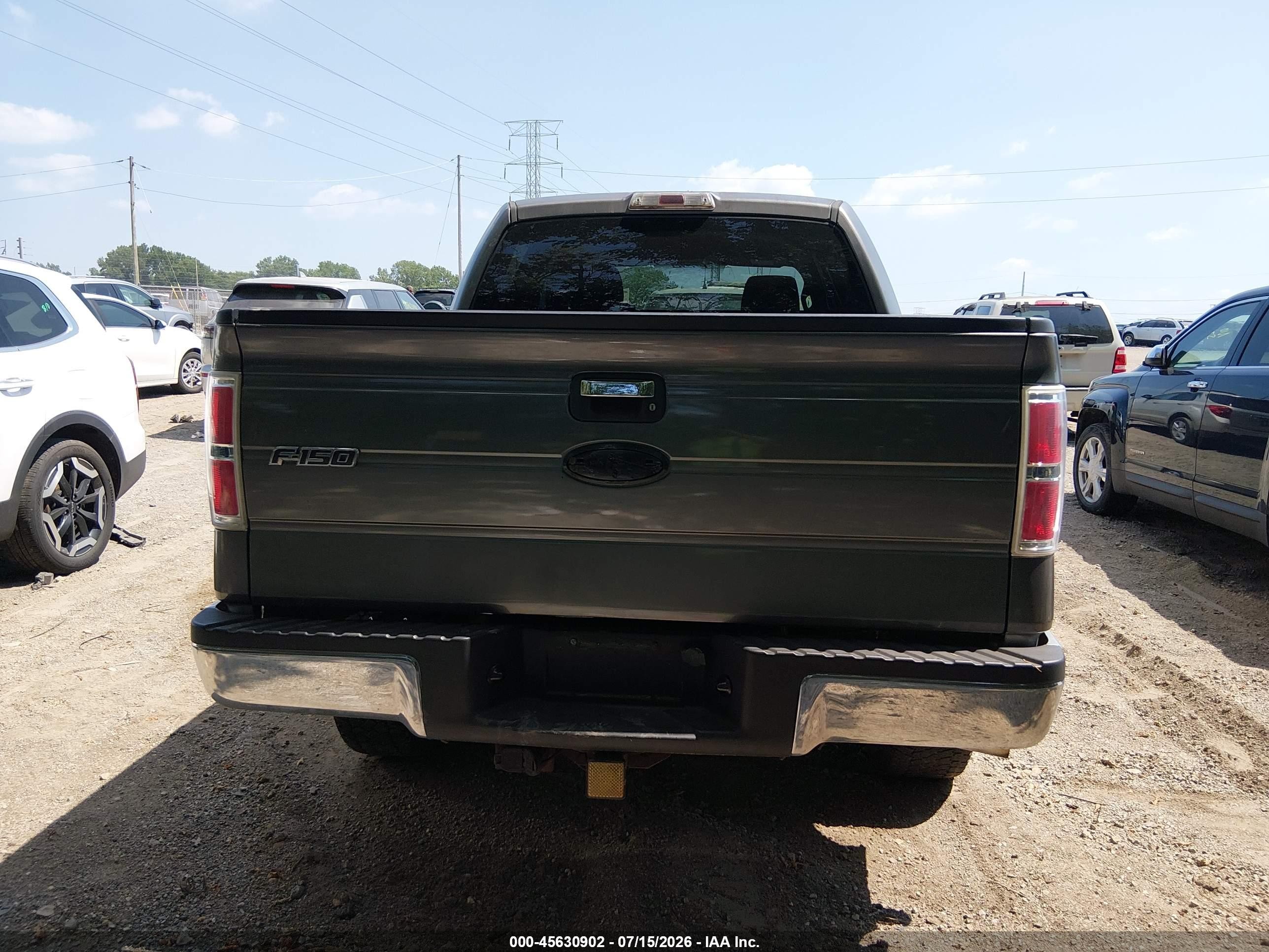 2011 Ford F150 Supercrew Gray vin: 1FTFW1EToBFB01251