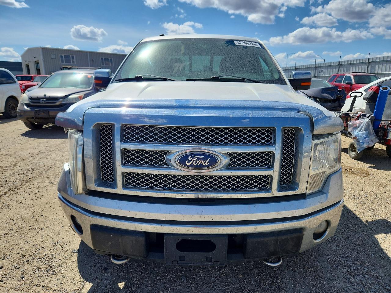 2010 Ford F150 Supercrew Silver vin: 1FTFW1EV0AFA00985