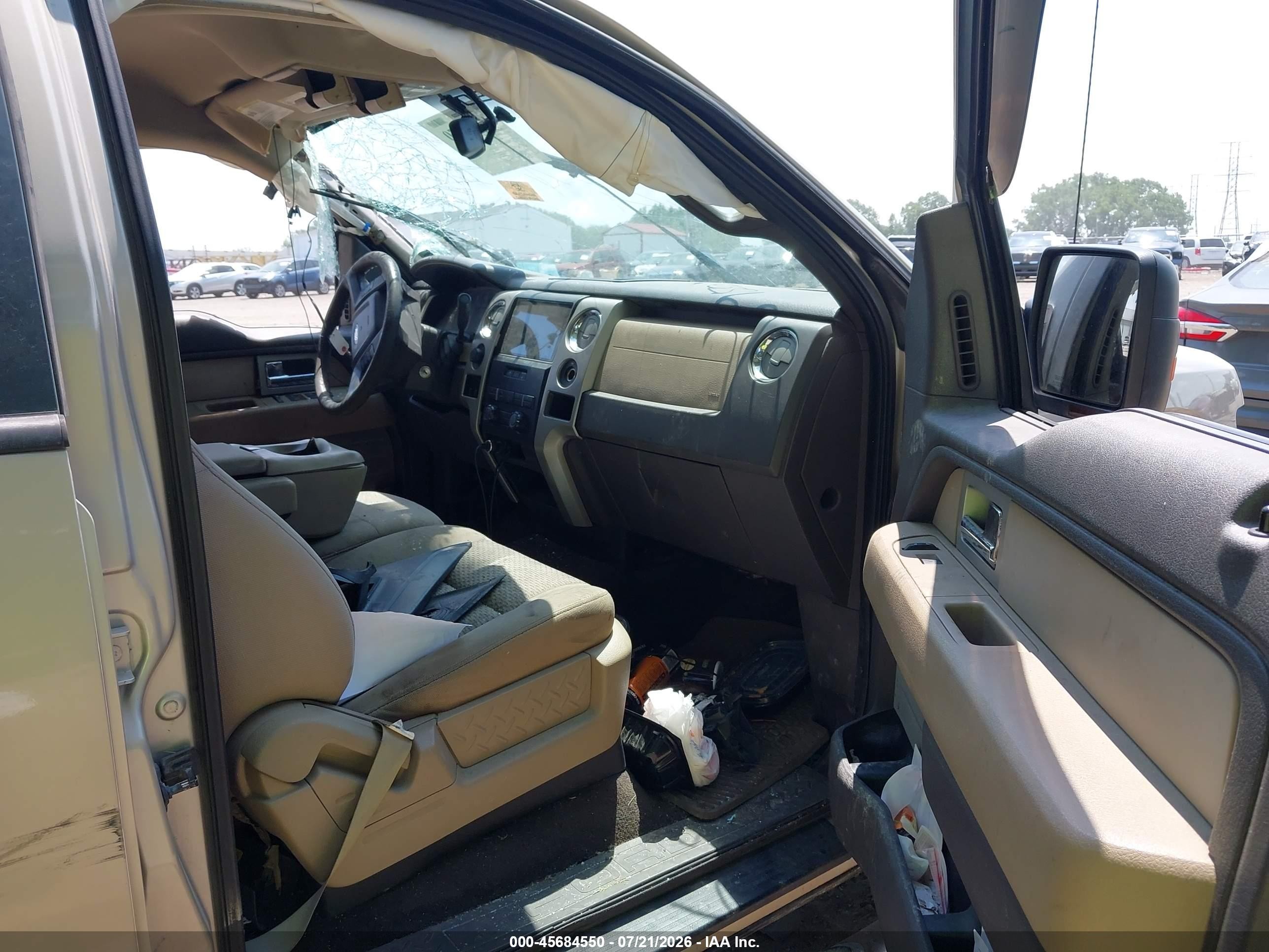 2010 Ford F-150 Fx4/harley-davidson/king Ranch/lariat/platinum/xl/xlt Gold vin: 1FTFW1EV0AFA21352