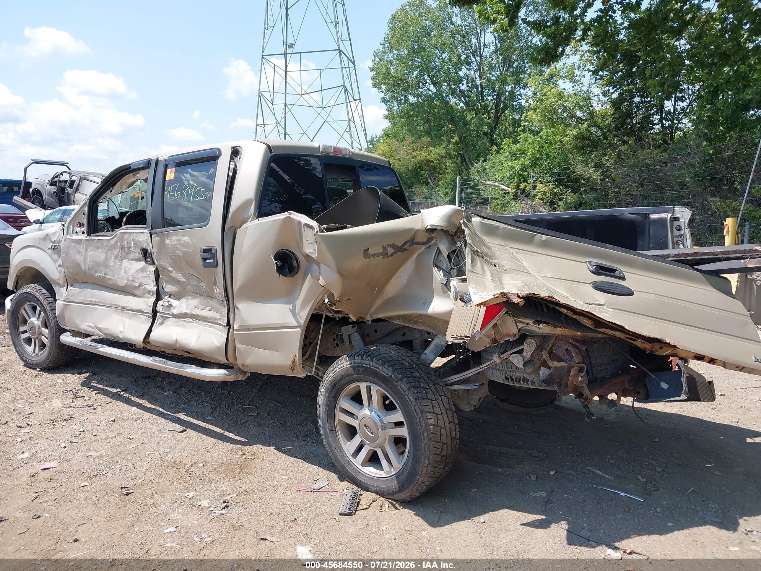 2010 Ford F-150 Fx4/harley-davidson/king Ranch/lariat/platinum/xl/xlt Gold vin: 1FTFW1EV0AFA21352