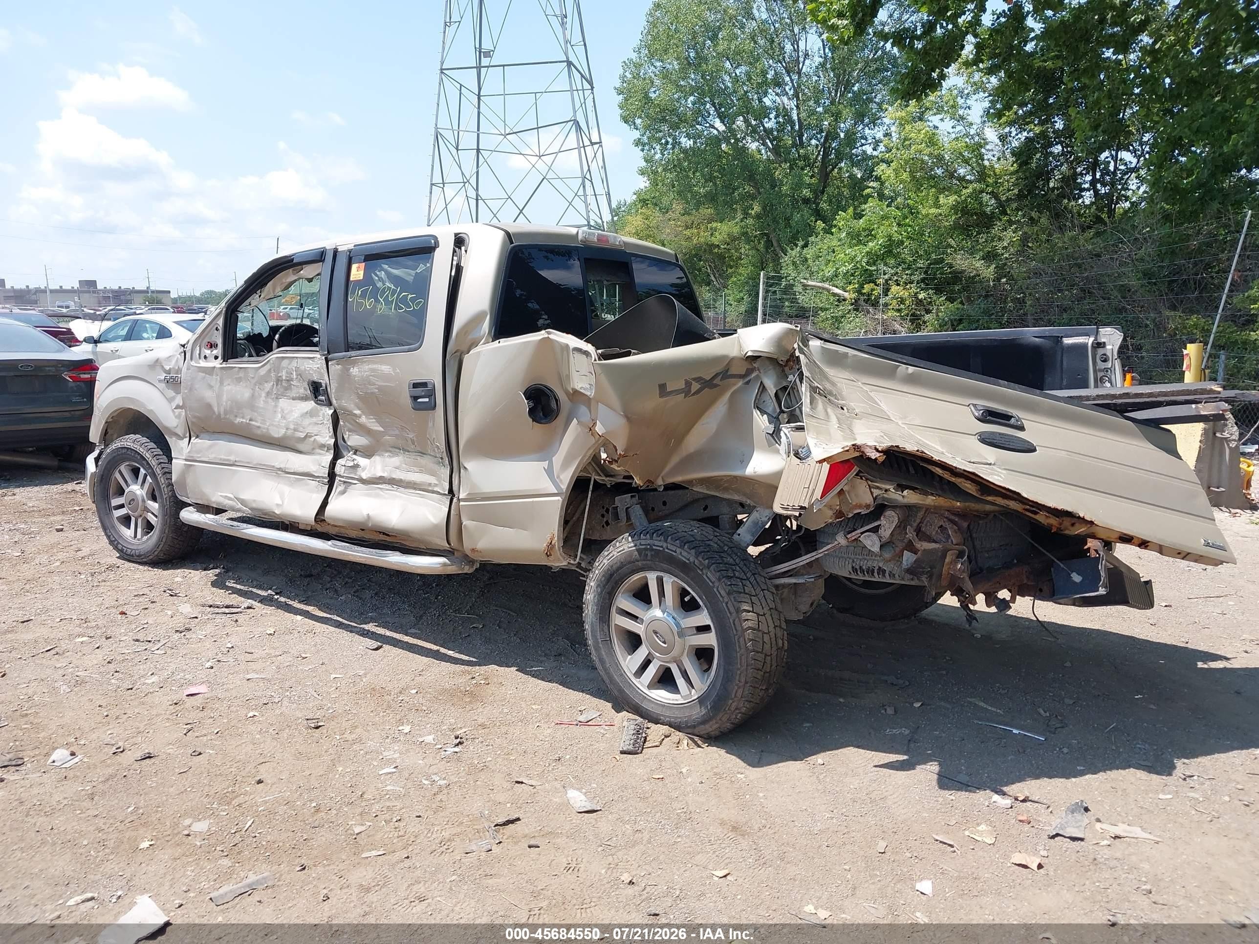 2010 Ford F-150 Fx4/harley-davidson/king Ranch/lariat/platinum/xl/xlt Gold vin: 1FTFW1EV0AFA21352