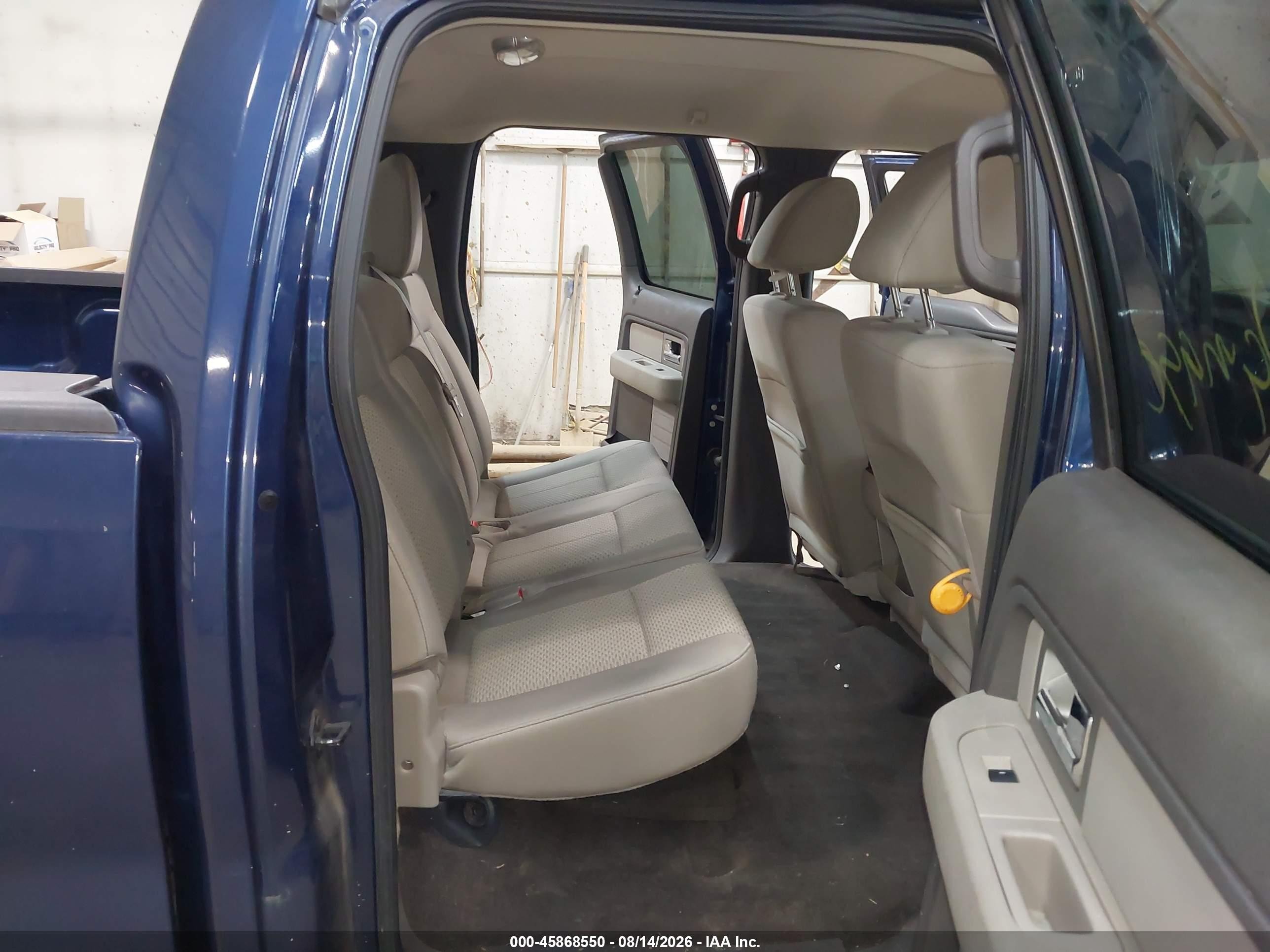 2010 Ford F-150 Fx4/harley-davidson/king Ranch/lariat/platinum/xl/xlt Blue vin: 1FTFW1EV0AFA26471