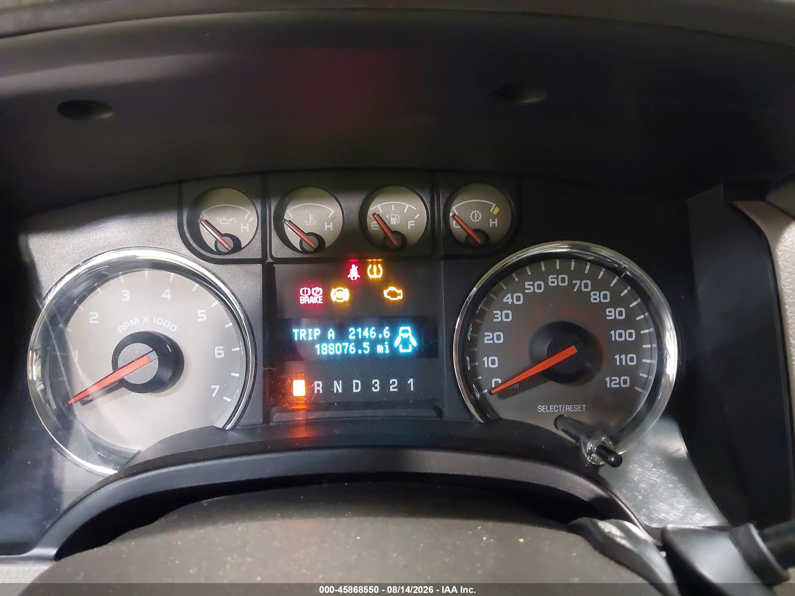 2010 Ford F-150 Fx4/harley-davidson/king Ranch/lariat/platinum/xl/xlt Blue vin: 1FTFW1EV0AFA26471