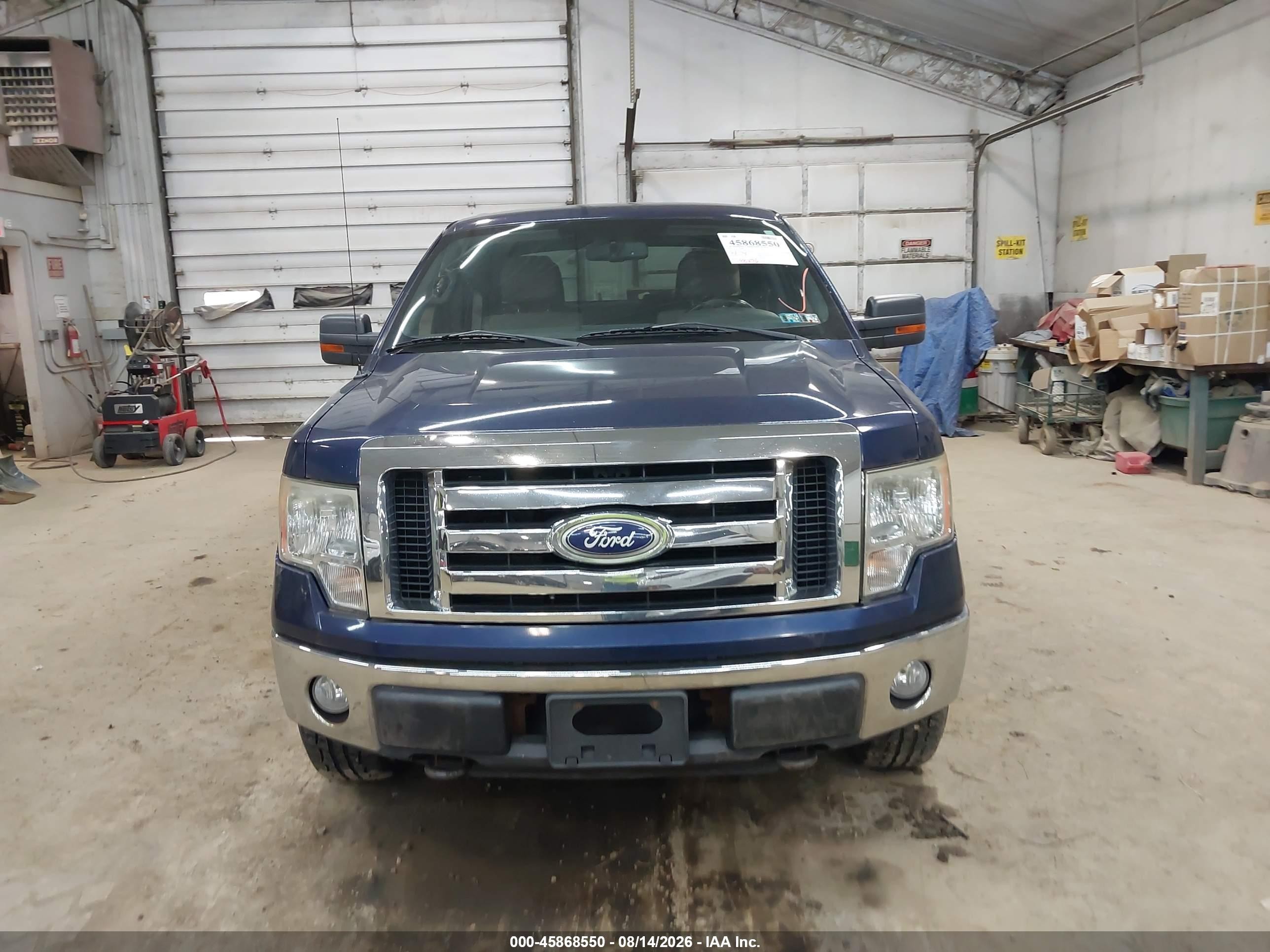 2010 Ford F-150 Fx4/harley-davidson/king Ranch/lariat/platinum/xl/xlt Blue vin: 1FTFW1EV0AFA26471