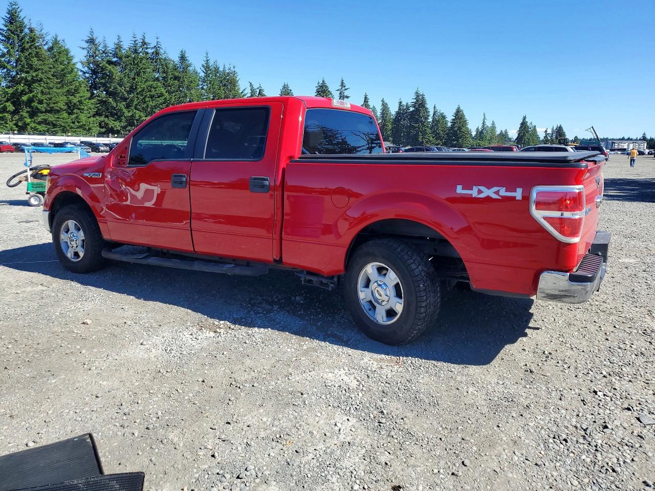 2010 Ford F150 Supercrew Красный vin: 1FTFW1EV0AFA73290