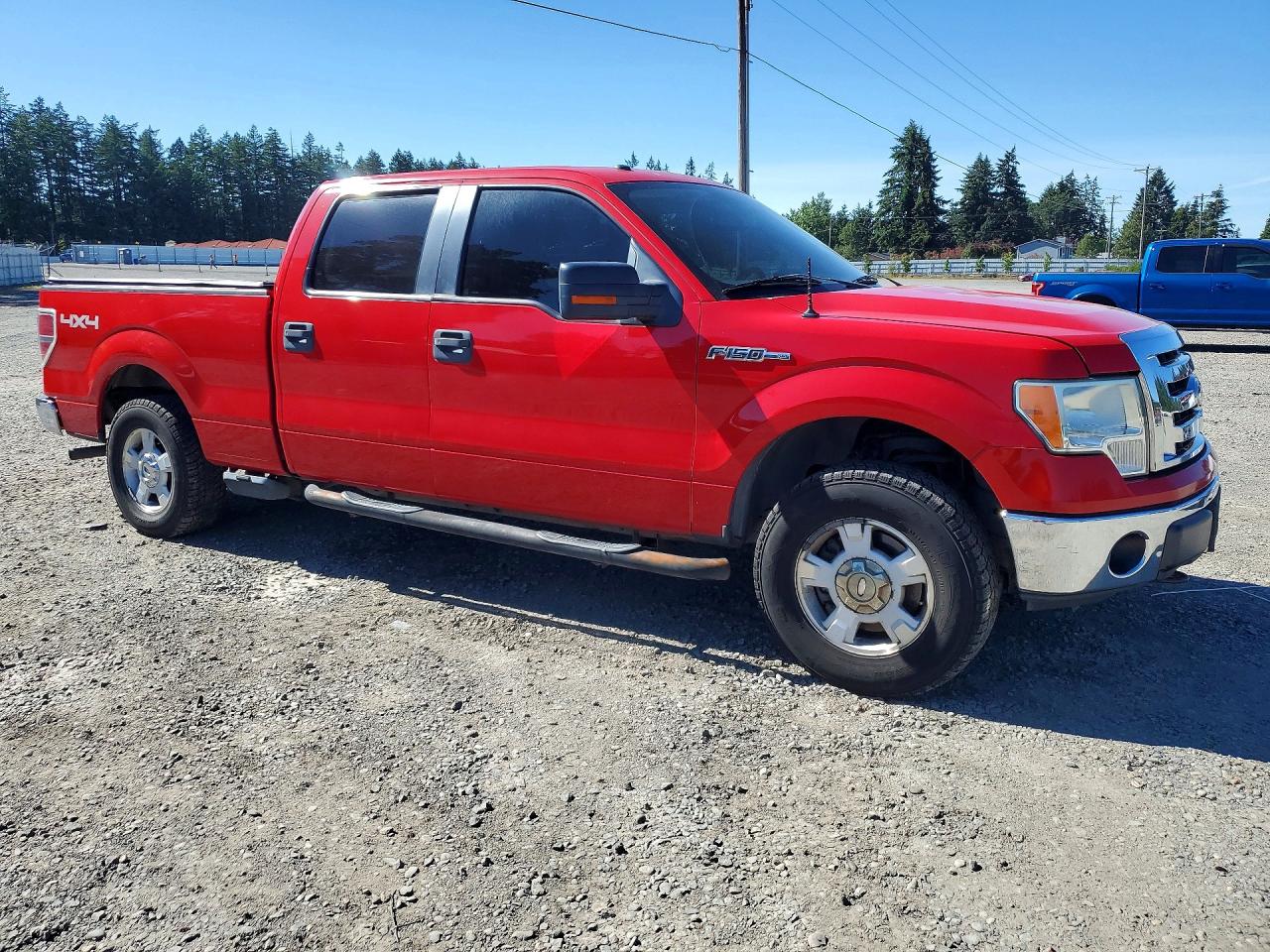 2010 Ford F150 Supercrew Красный vin: 1FTFW1EV0AFA73290