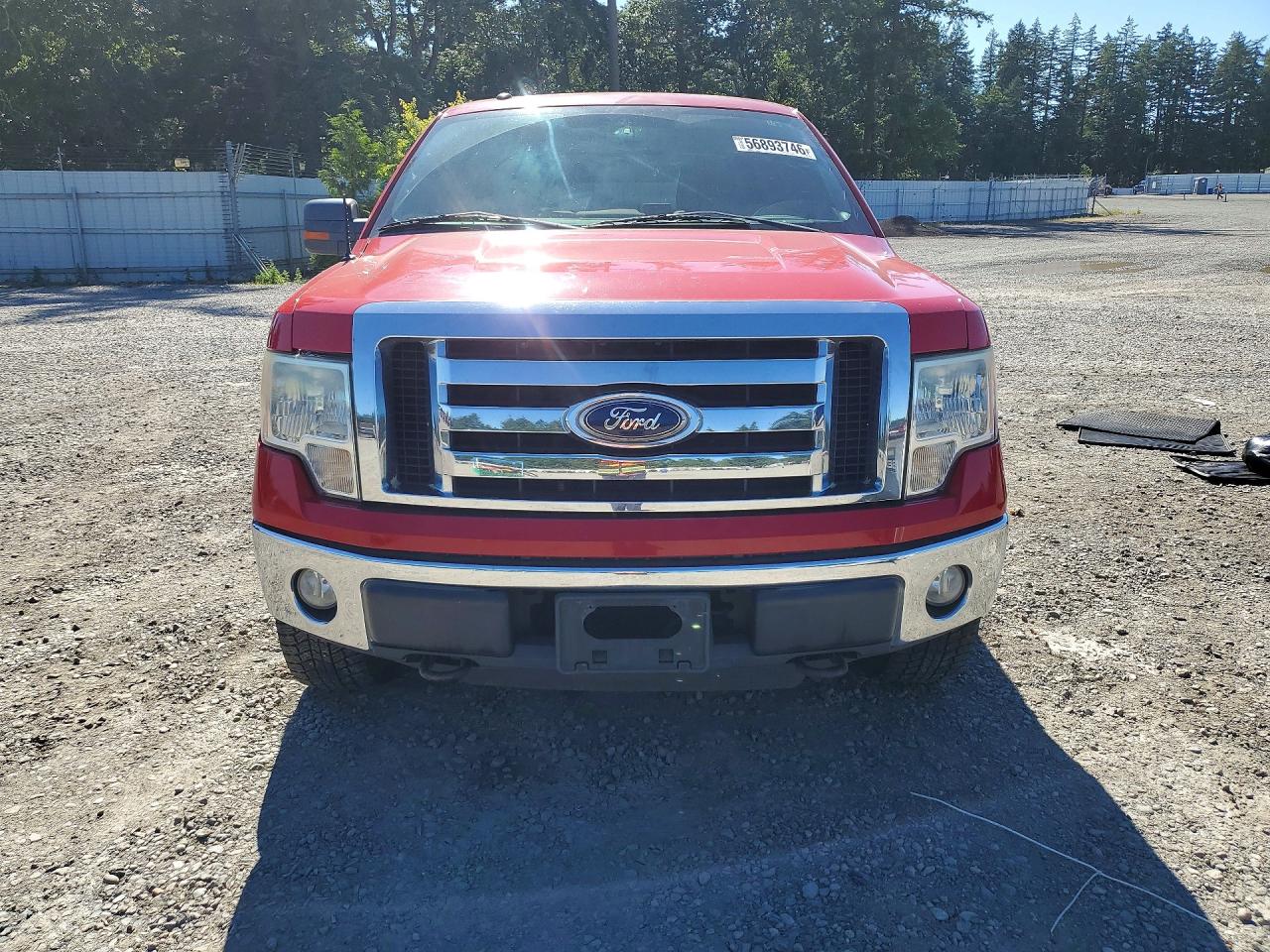 2010 Ford F150 Supercrew Красный vin: 1FTFW1EV0AFA73290
