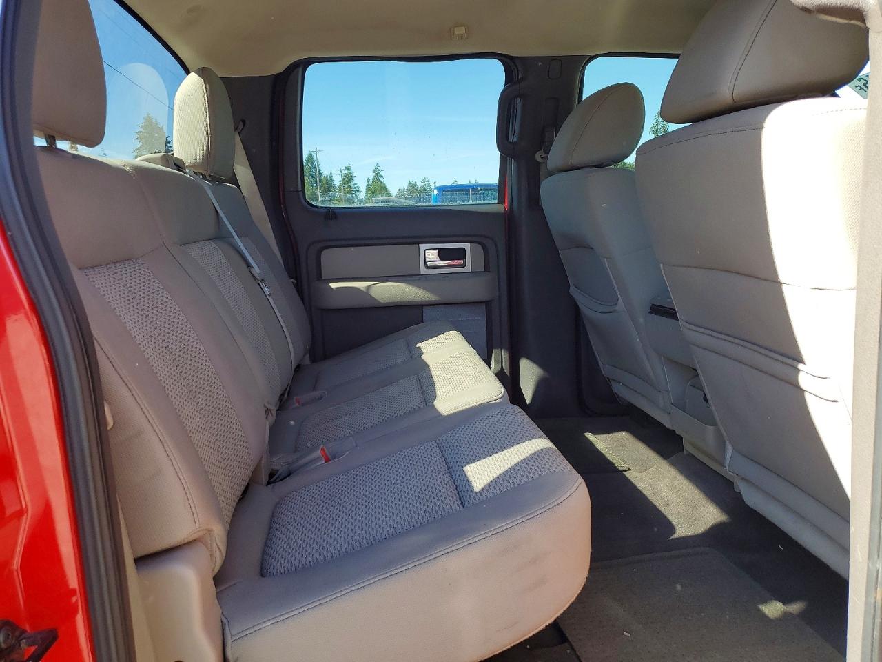 2010 Ford F150 Supercrew Красный vin: 1FTFW1EV0AFA73290