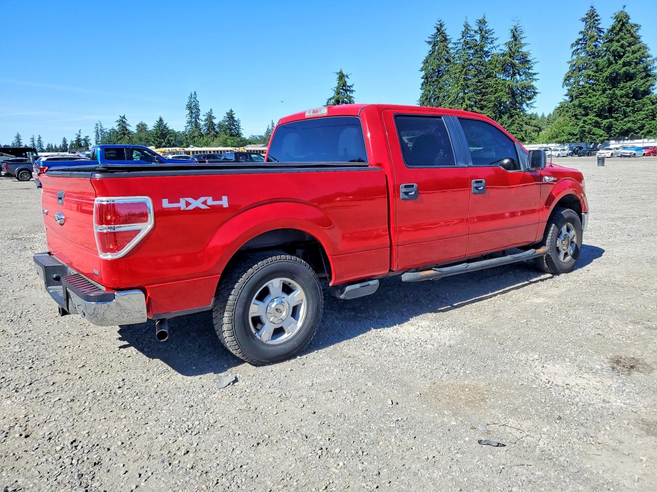 2010 Ford F150 Supercrew Красный vin: 1FTFW1EV0AFA73290