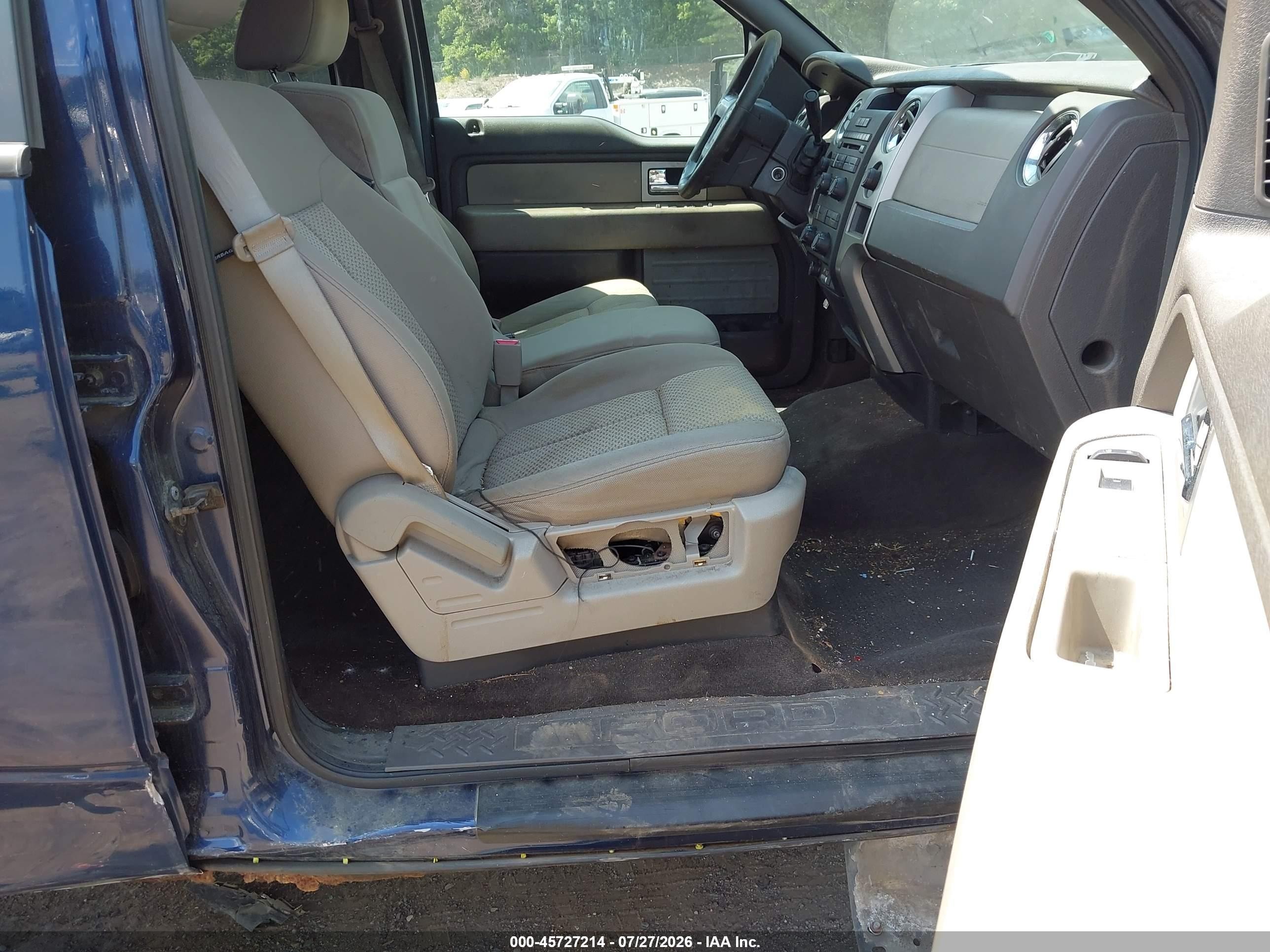 2010 Ford F-150 Fx4/harley-davidson/king Ranch/lariat/platinum/xl/xlt Blue vin: 1FTFW1EV0AFA85312