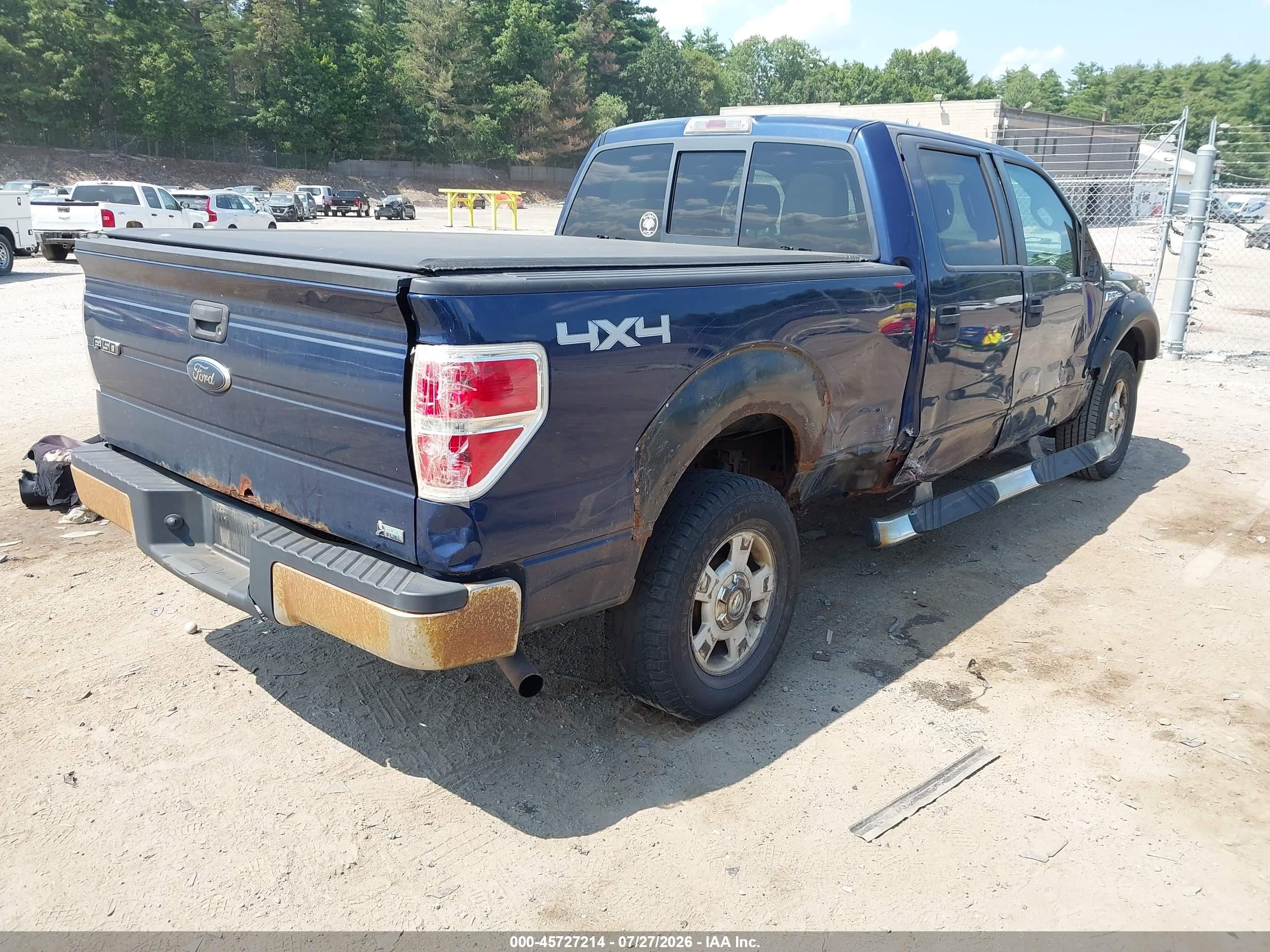 2010 Ford F-150 Fx4/harley-davidson/king Ranch/lariat/platinum/xl/xlt Blue vin: 1FTFW1EV0AFA85312