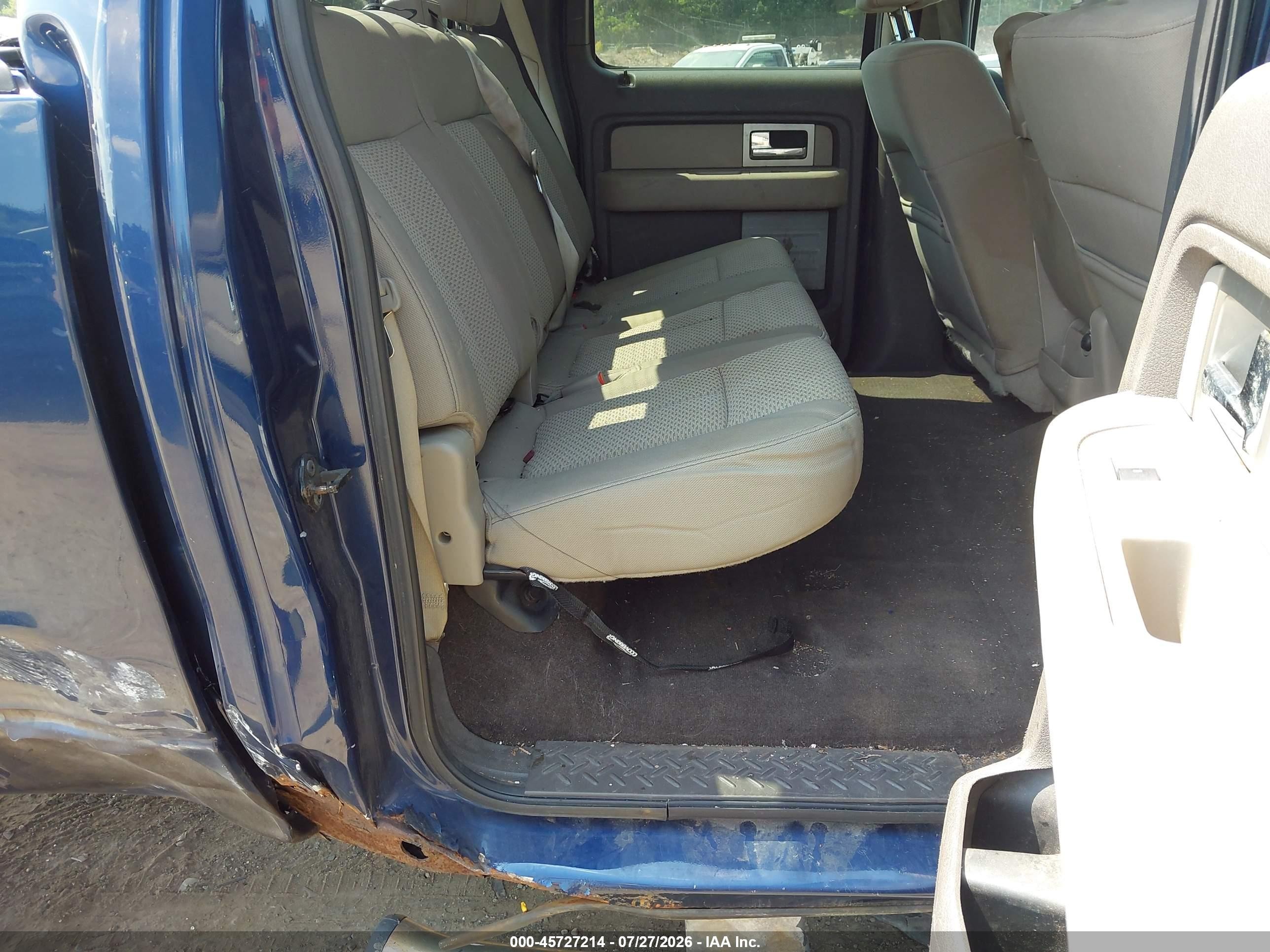2010 Ford F-150 Fx4/harley-davidson/king Ranch/lariat/platinum/xl/xlt Blue vin: 1FTFW1EV0AFA85312