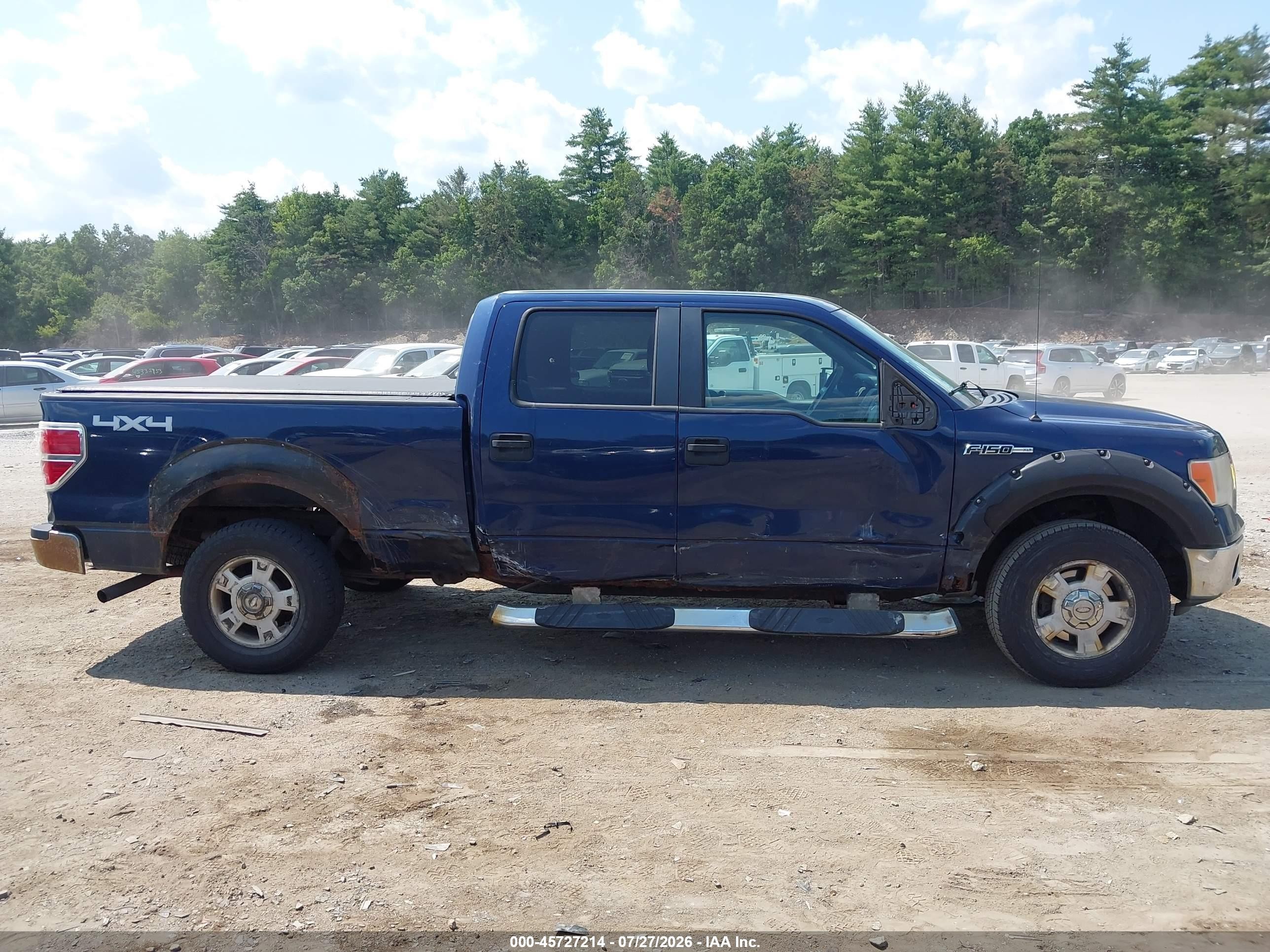 2010 Ford F-150 Fx4/harley-davidson/king Ranch/lariat/platinum/xl/xlt Blue vin: 1FTFW1EV0AFA85312
