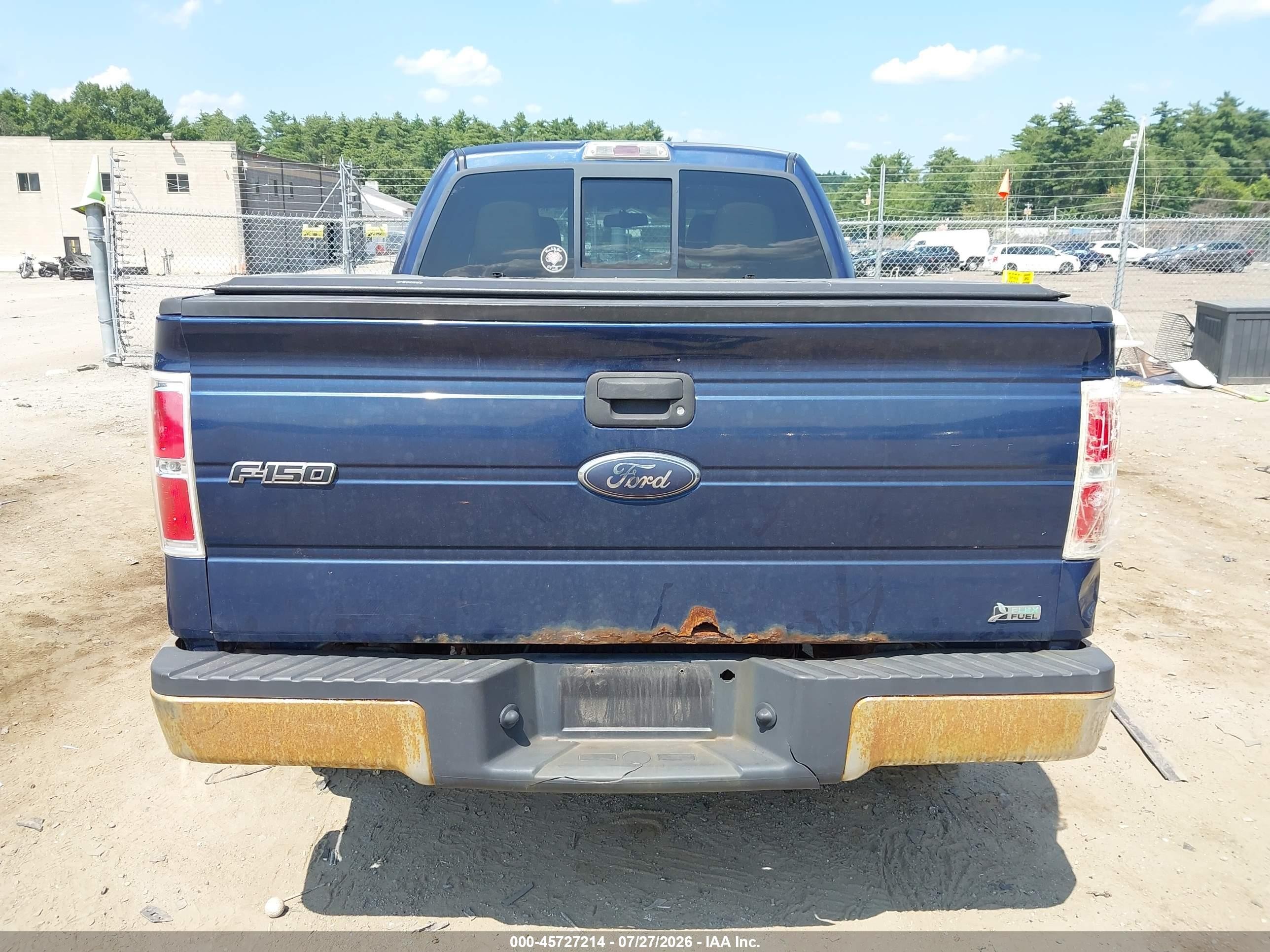 2010 Ford F-150 Fx4/harley-davidson/king Ranch/lariat/platinum/xl/xlt Blue vin: 1FTFW1EV0AFA85312
