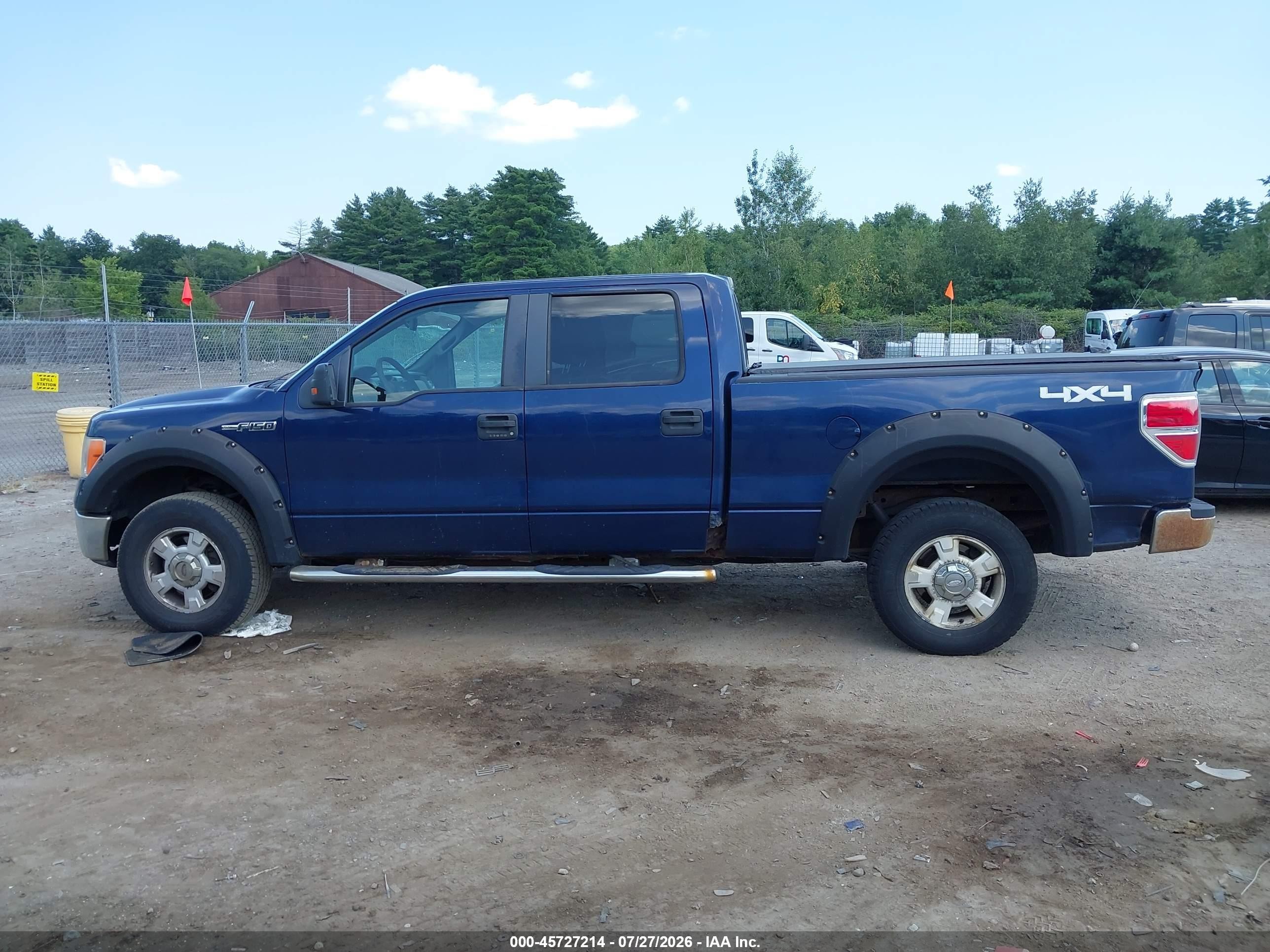 2010 Ford F-150 Fx4/harley-davidson/king Ranch/lariat/platinum/xl/xlt Blue vin: 1FTFW1EV0AFA85312