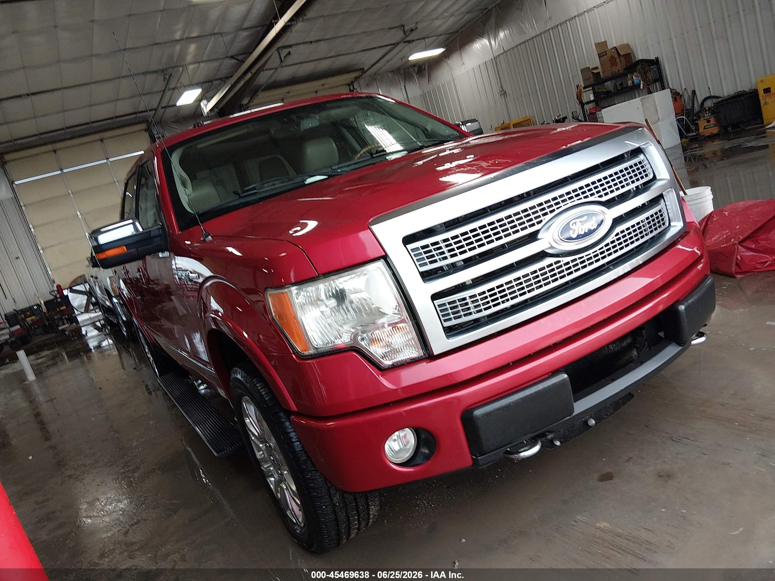 2010 Ford F-150 Fx4/harley-davidson/king Ranch/lariat/platinum/xl/xlt Красный vin: 1FTFW1EV0AFA93698