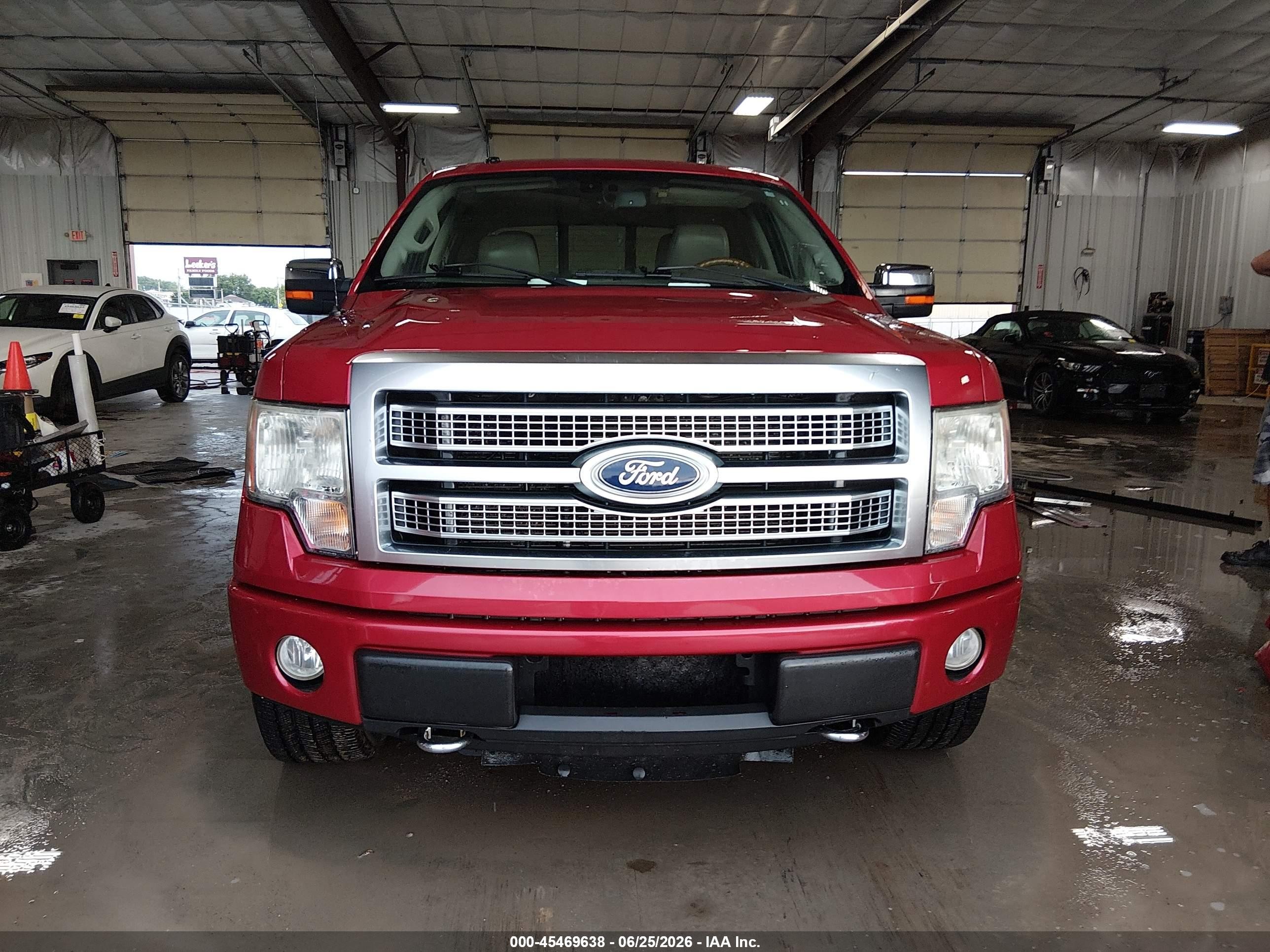2010 Ford F-150 Fx4/harley-davidson/king Ranch/lariat/platinum/xl/xlt Red vin: 1FTFW1EV0AFA93698