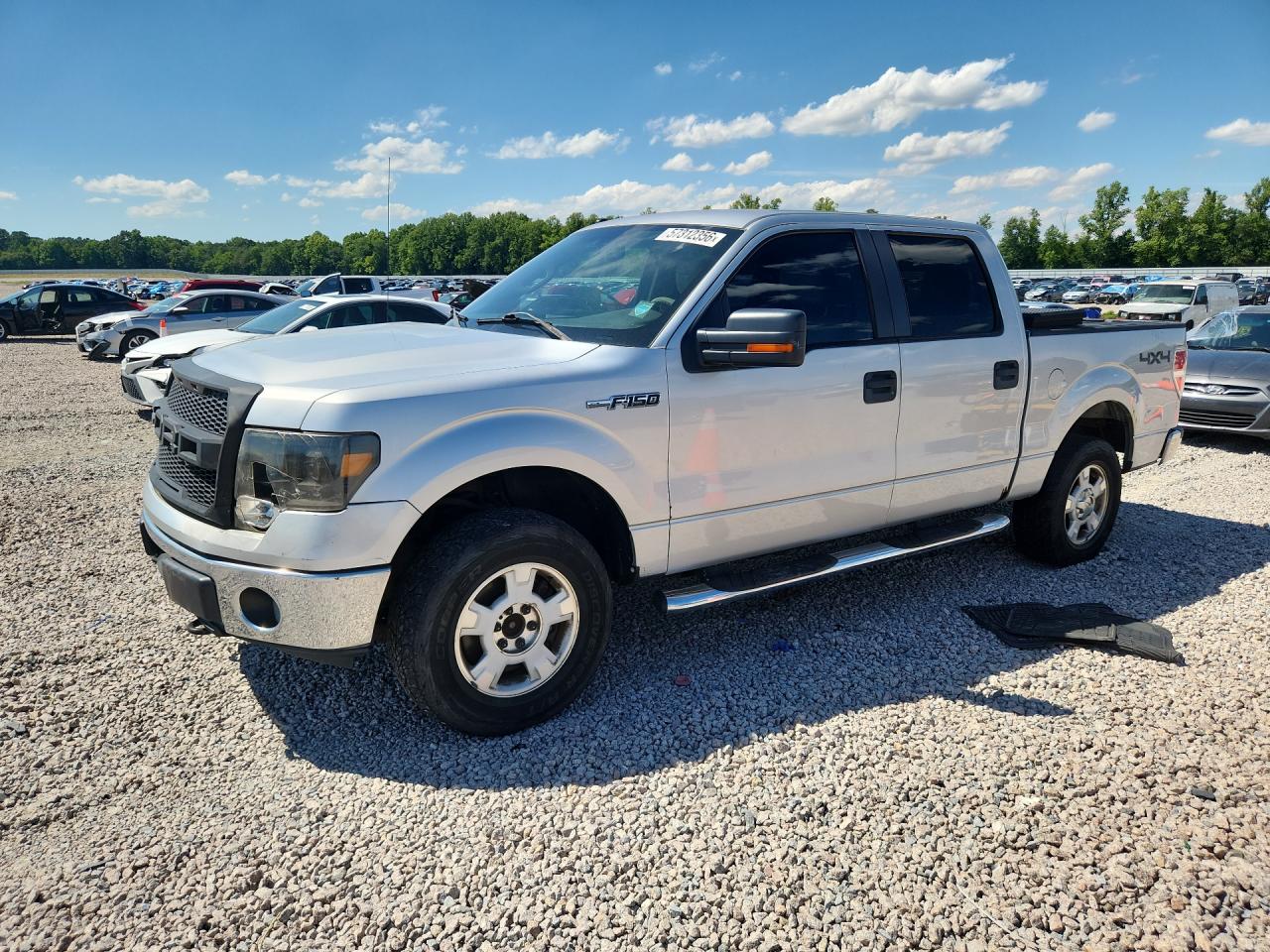 2010 Ford F150 Supercrew Silver vin: 1FTFW1EV0AFB35996