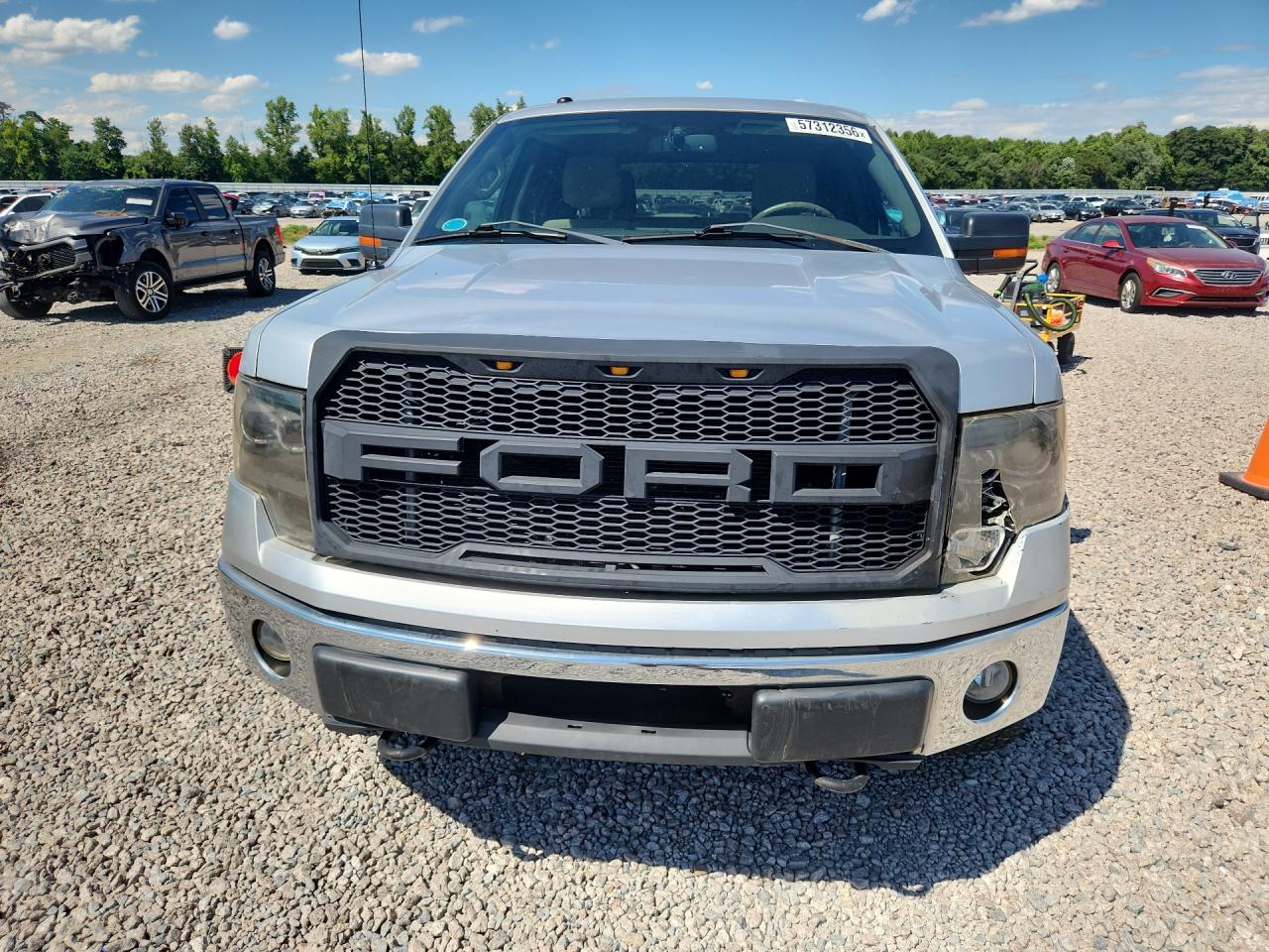2010 Ford F150 Supercrew Silver vin: 1FTFW1EV0AFB35996