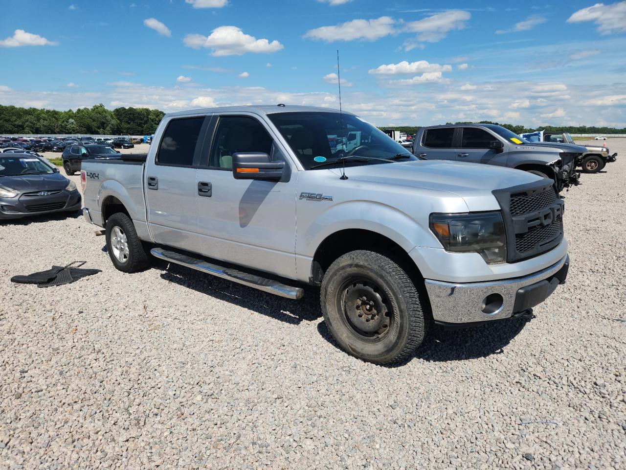 2010 Ford F150 Supercrew Silver vin: 1FTFW1EV0AFB35996