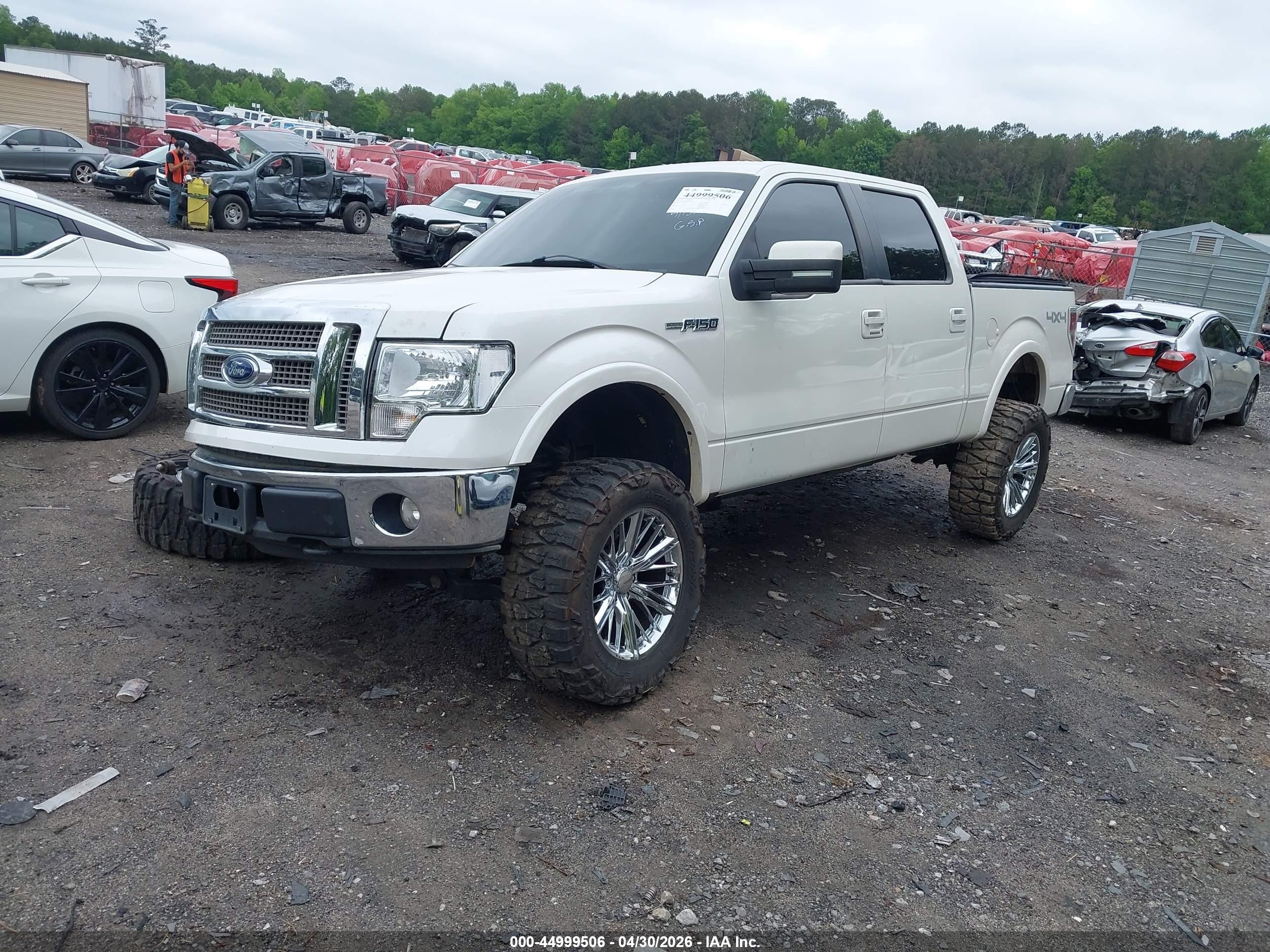 2010 Ford F-150 Fx4/harley-davidson/king Ranch/lariat/platinum/xl/xlt White vin: 1FTFW1EV0AFB36727