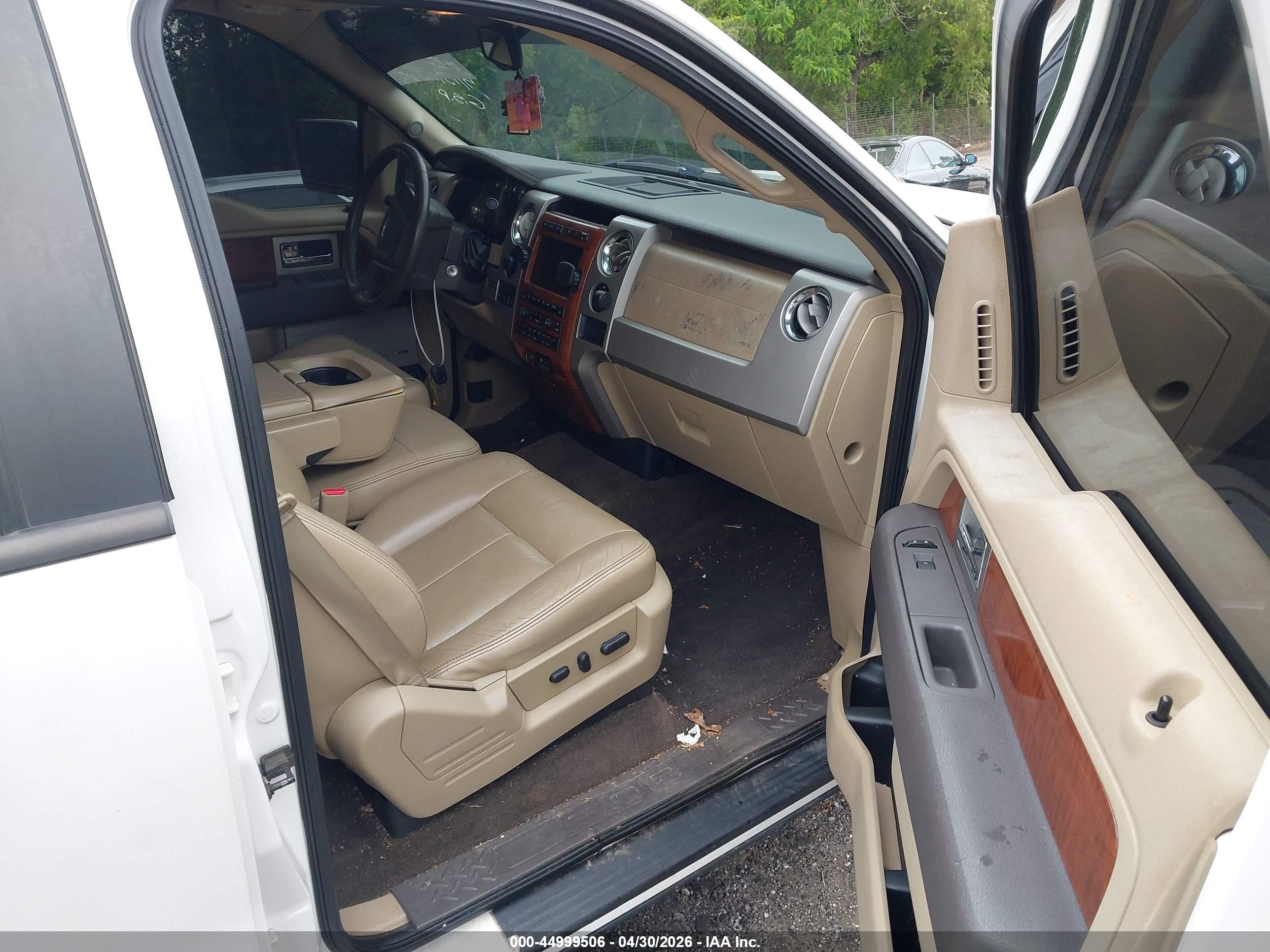 2010 Ford F-150 Fx4/harley-davidson/king Ranch/lariat/platinum/xl/xlt White vin: 1FTFW1EV0AFB36727