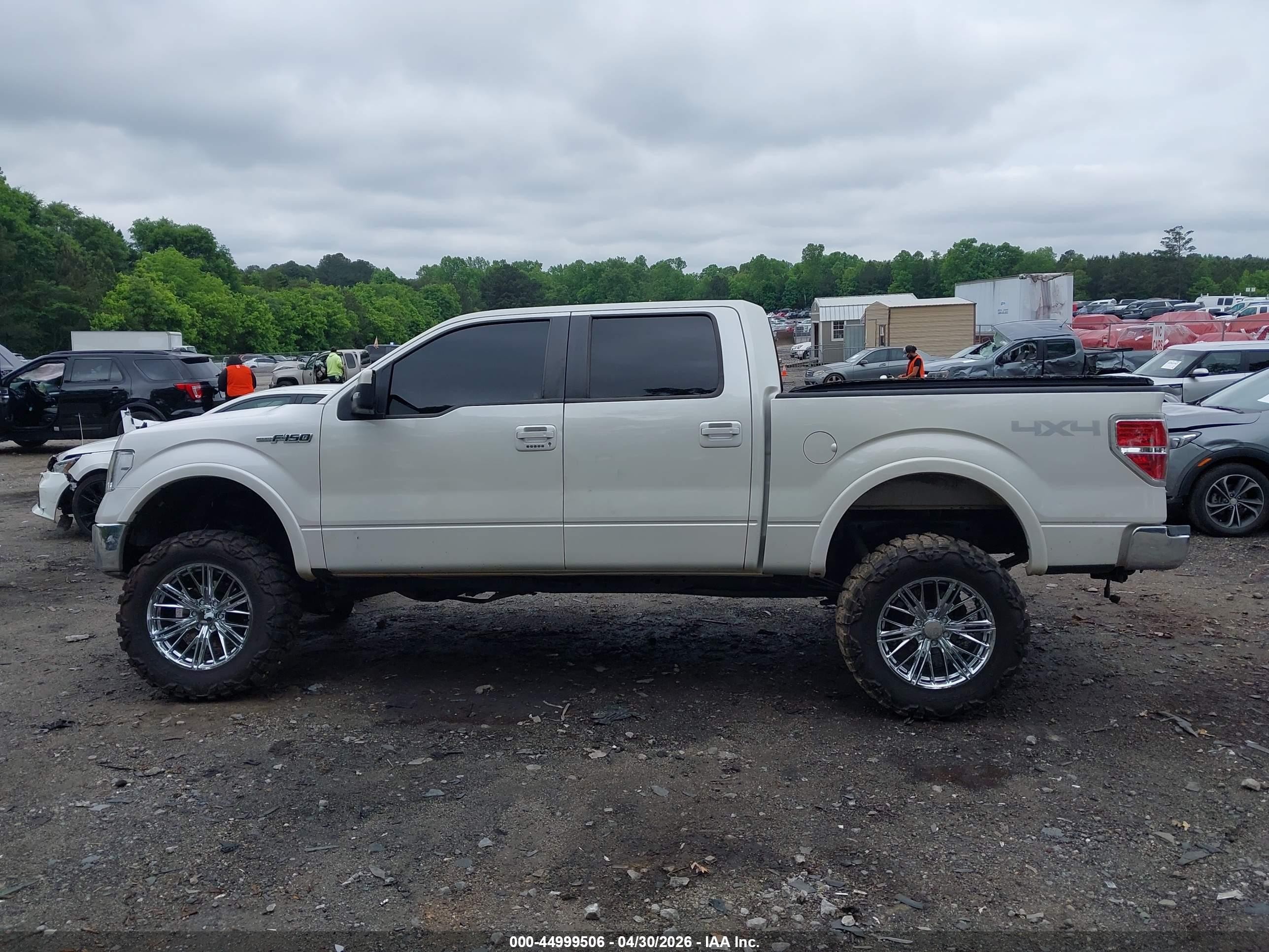 2010 Ford F-150 Fx4/harley-davidson/king Ranch/lariat/platinum/xl/xlt White vin: 1FTFW1EV0AFB36727