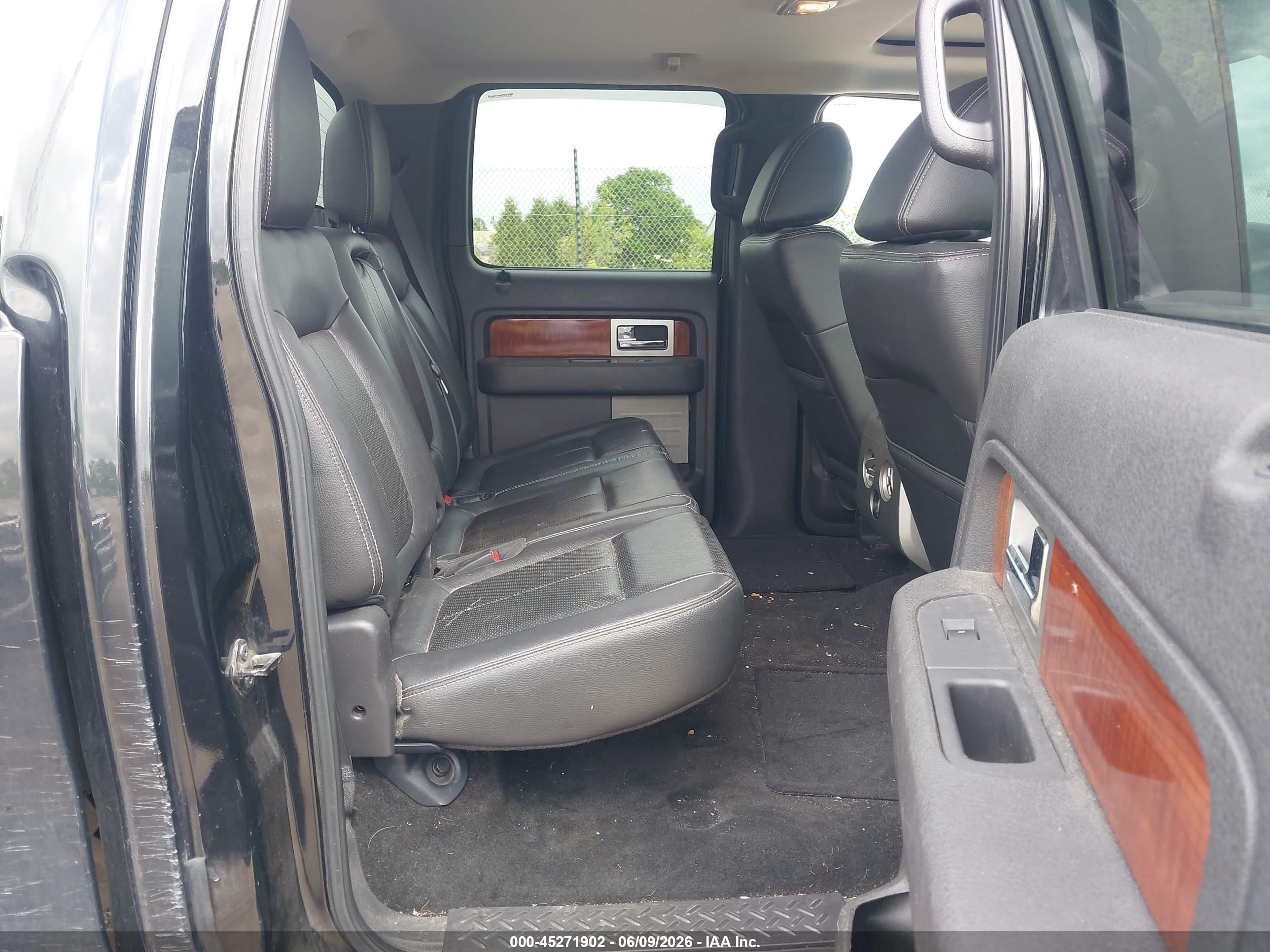 2010 Ford F-150 Fx4/harley-davidson/king Ranch/lariat/platinum/xl/xlt Black vin: 1FTFW1EV0AFB42589
