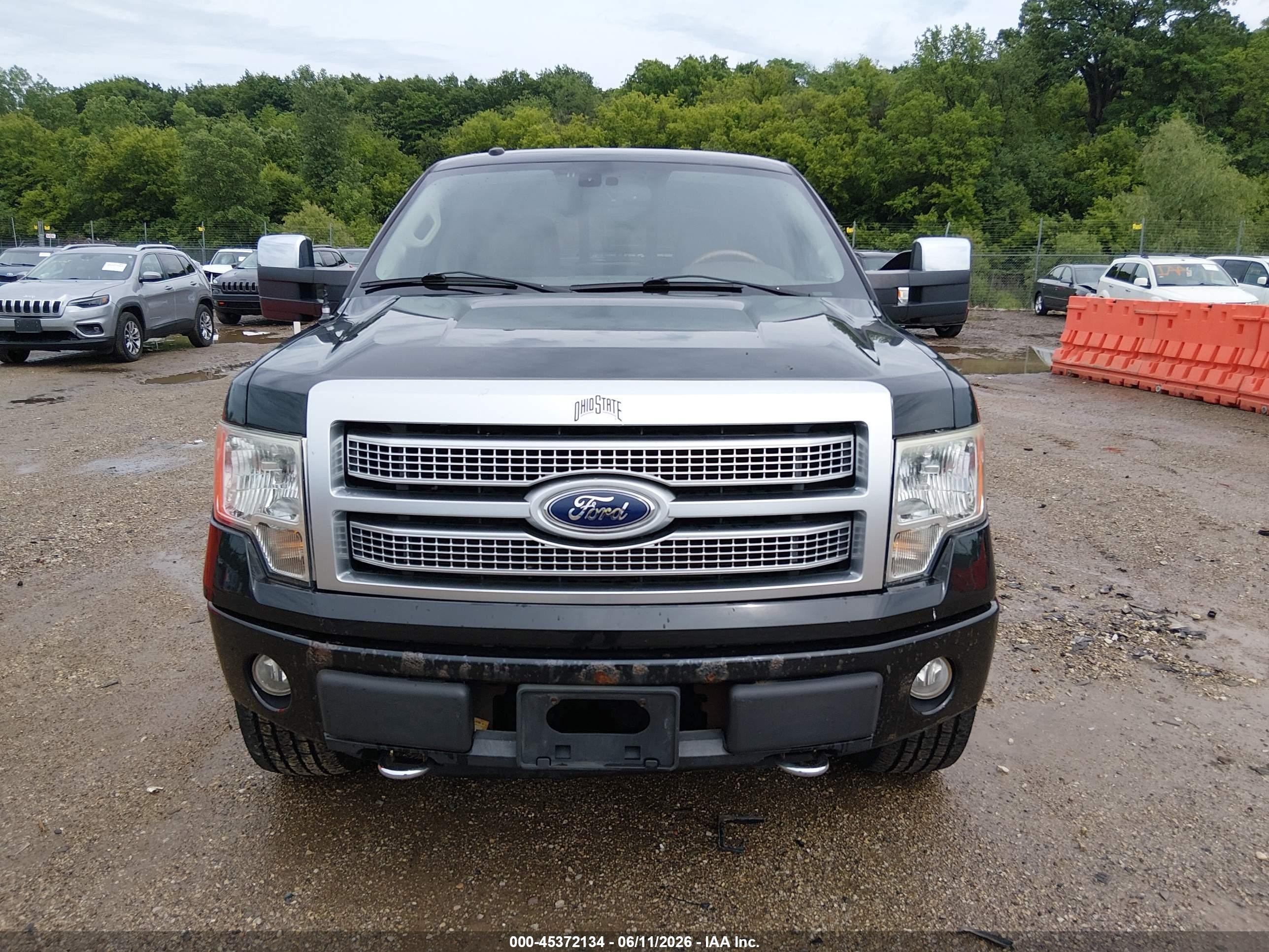 2010 Ford F-150 Fx4/harley-davidson/king Ranch/lariat/platinum/xl/xlt Black vin: 1FTFW1EV0AFB45718
