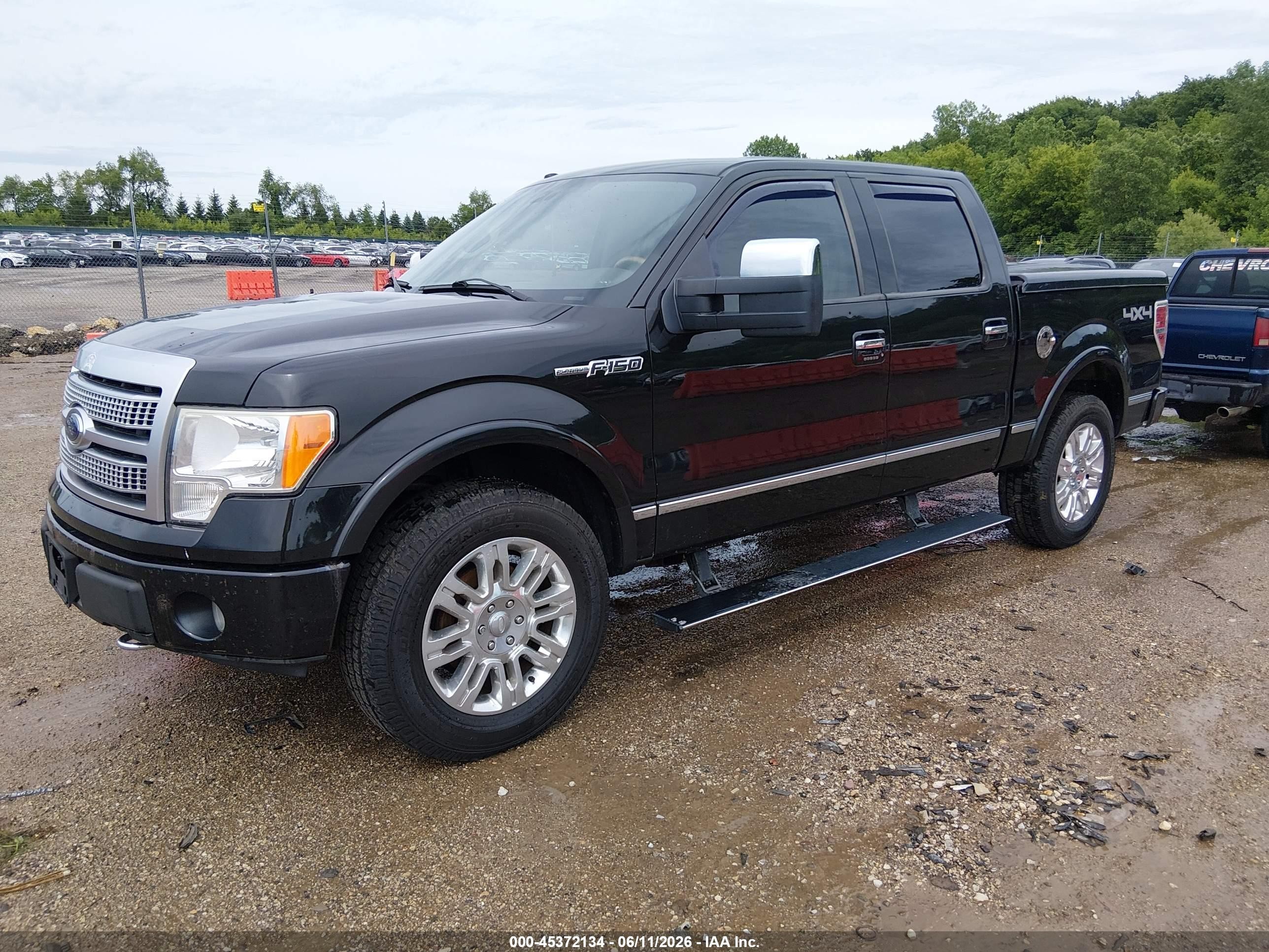 2010 Ford F-150 Fx4/harley-davidson/king Ranch/lariat/platinum/xl/xlt Black vin: 1FTFW1EV0AFB45718