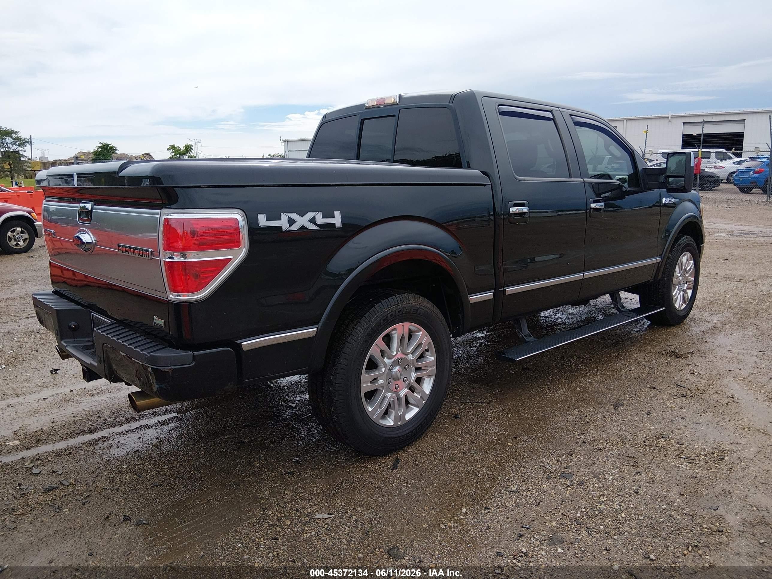 2010 Ford F-150 Fx4/harley-davidson/king Ranch/lariat/platinum/xl/xlt Black vin: 1FTFW1EV0AFB45718