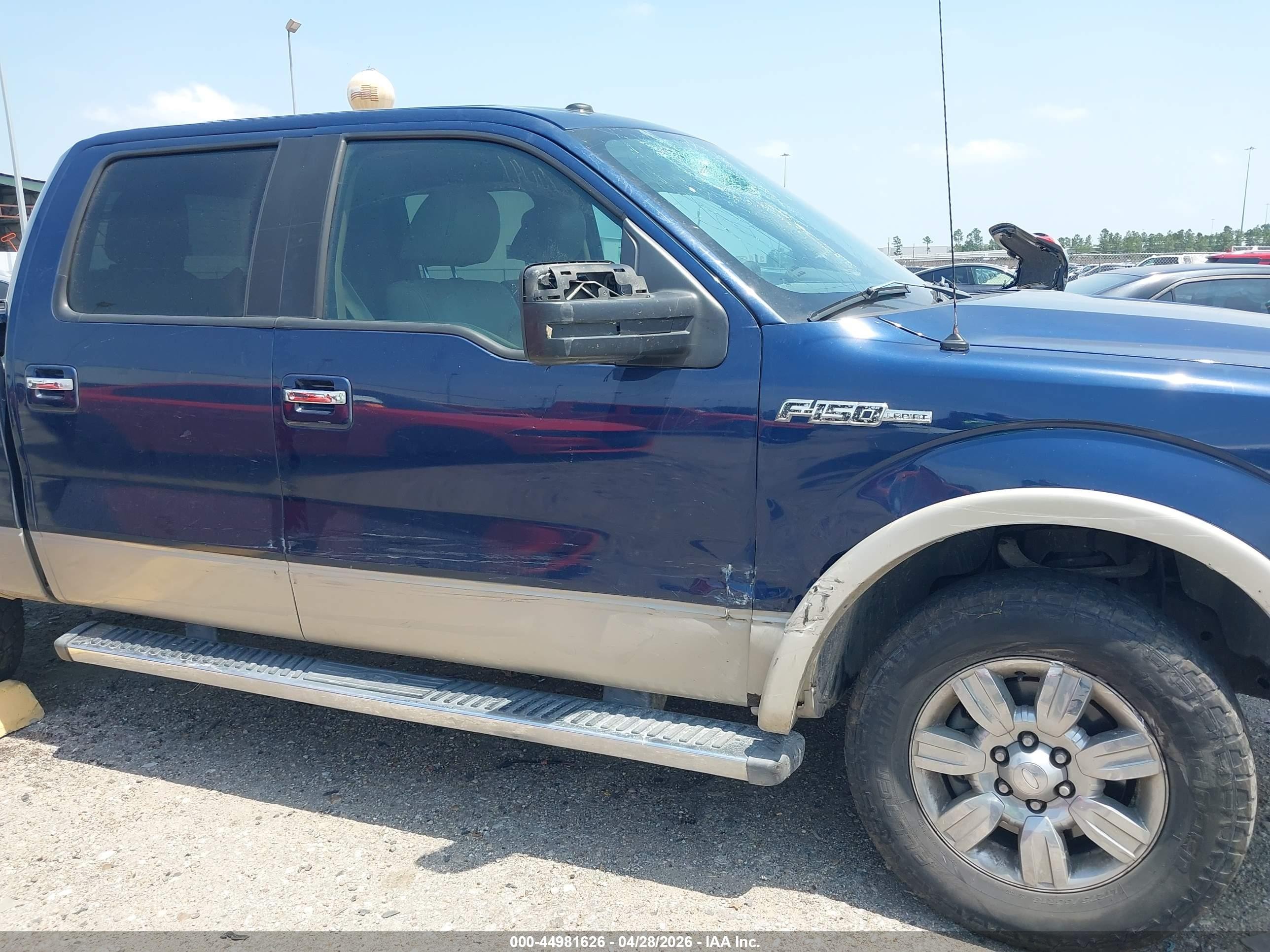 2010 Ford F-150 Fx4/harley-davidson/king Ranch/lariat/platinum/xl/xlt Blue vin: 1FTFW1EV0AFB67234