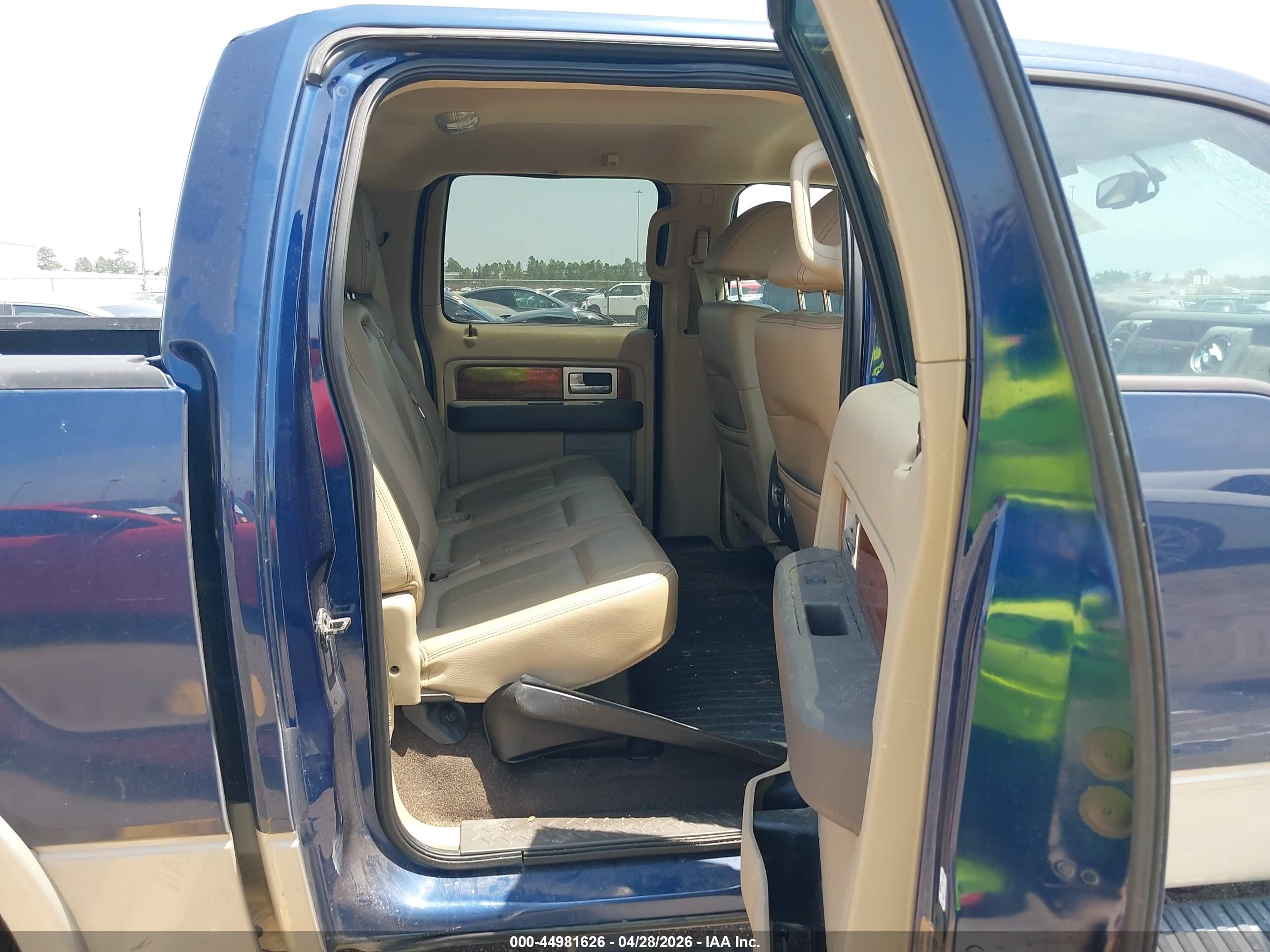 2010 Ford F-150 Fx4/harley-davidson/king Ranch/lariat/platinum/xl/xlt Blue vin: 1FTFW1EV0AFB67234