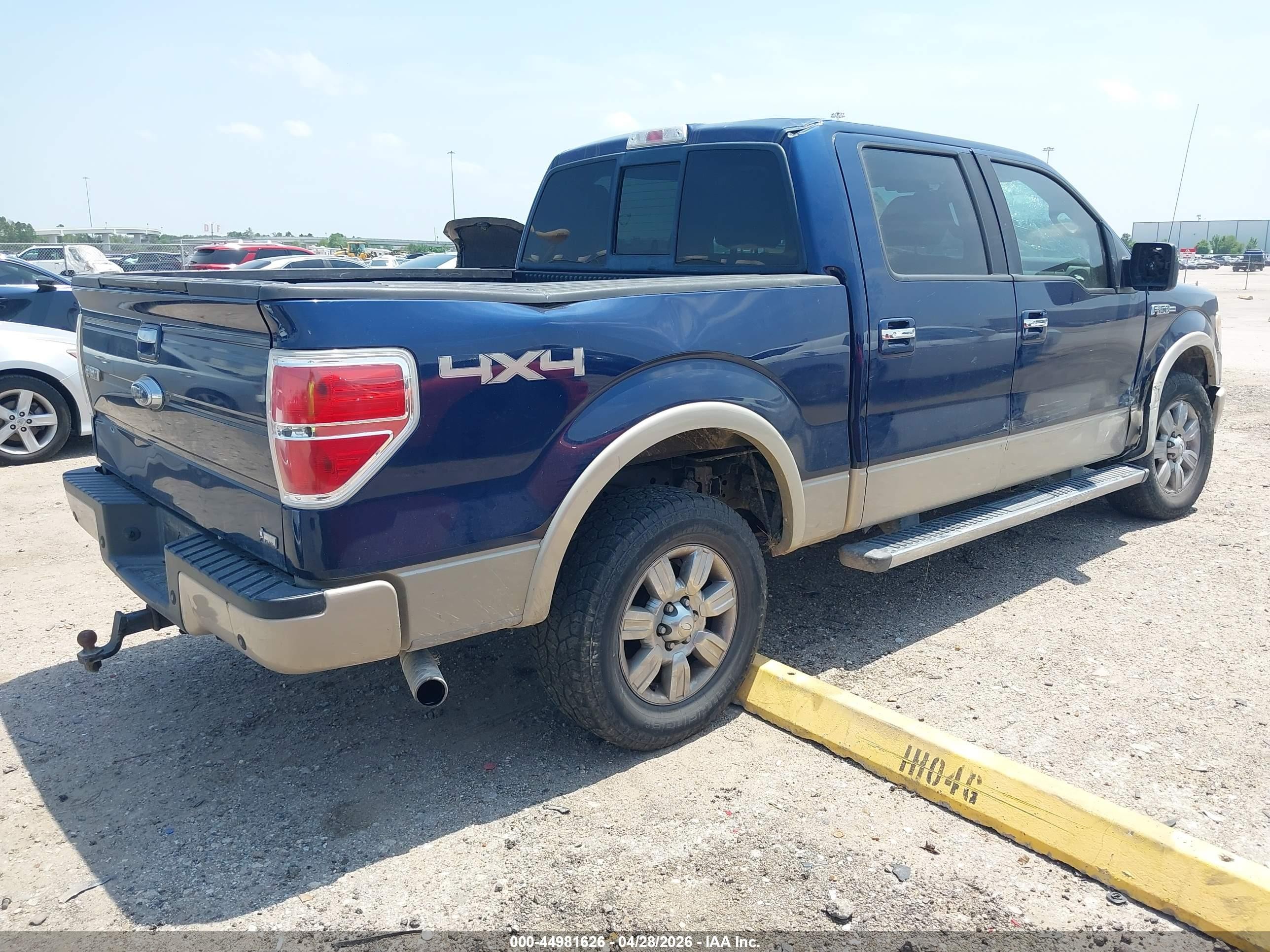 2010 Ford F-150 Fx4/harley-davidson/king Ranch/lariat/platinum/xl/xlt Blue vin: 1FTFW1EV0AFB67234
