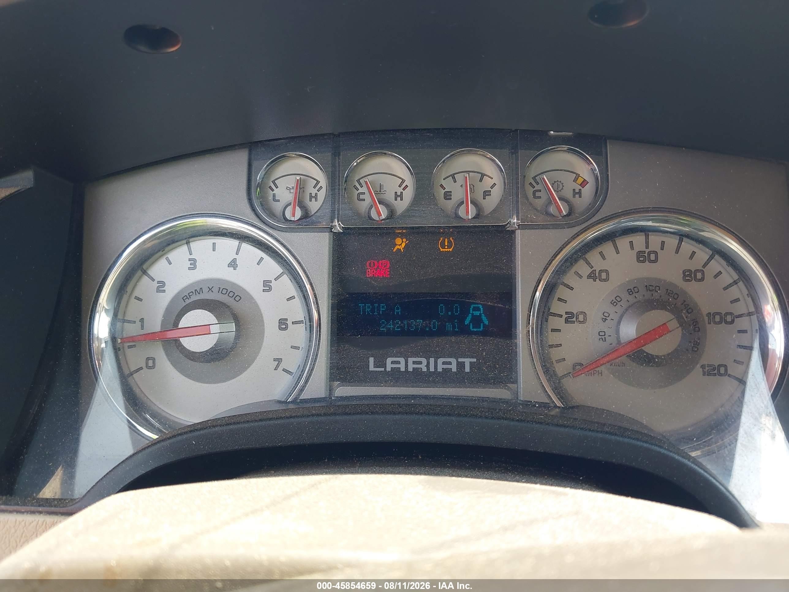 2010 Ford F-150 Fx4/harley-davidson/king Ranch/lariat/platinum/xl/xlt Black vin: 1FTFW1EV0AFC09840