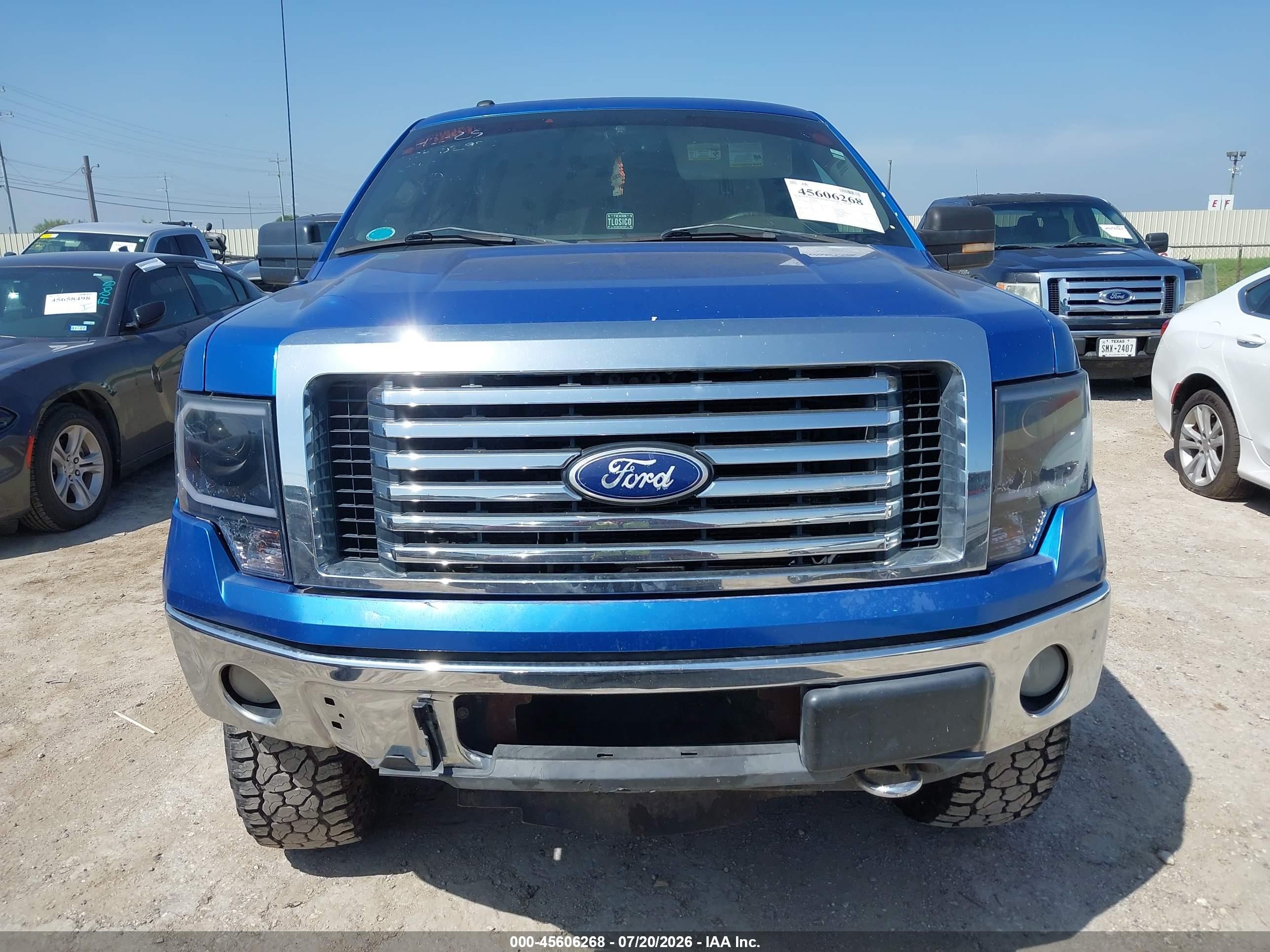 2010 Ford F-150   Blue vin: 1FTFW1EV0AFC29425