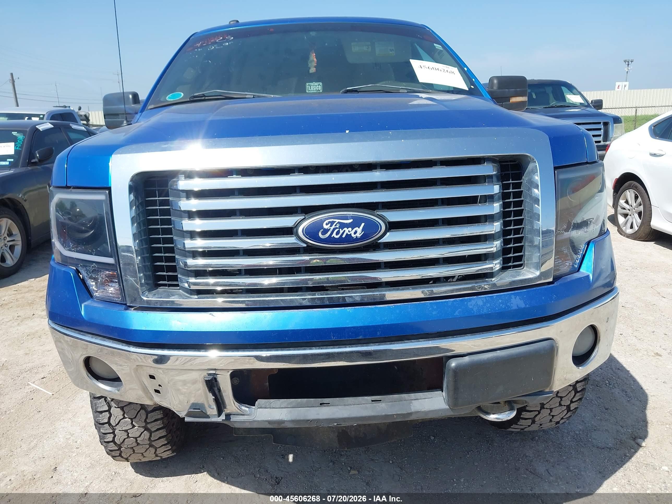 2010 Ford F-150   Blue vin: 1FTFW1EV0AFC29425
