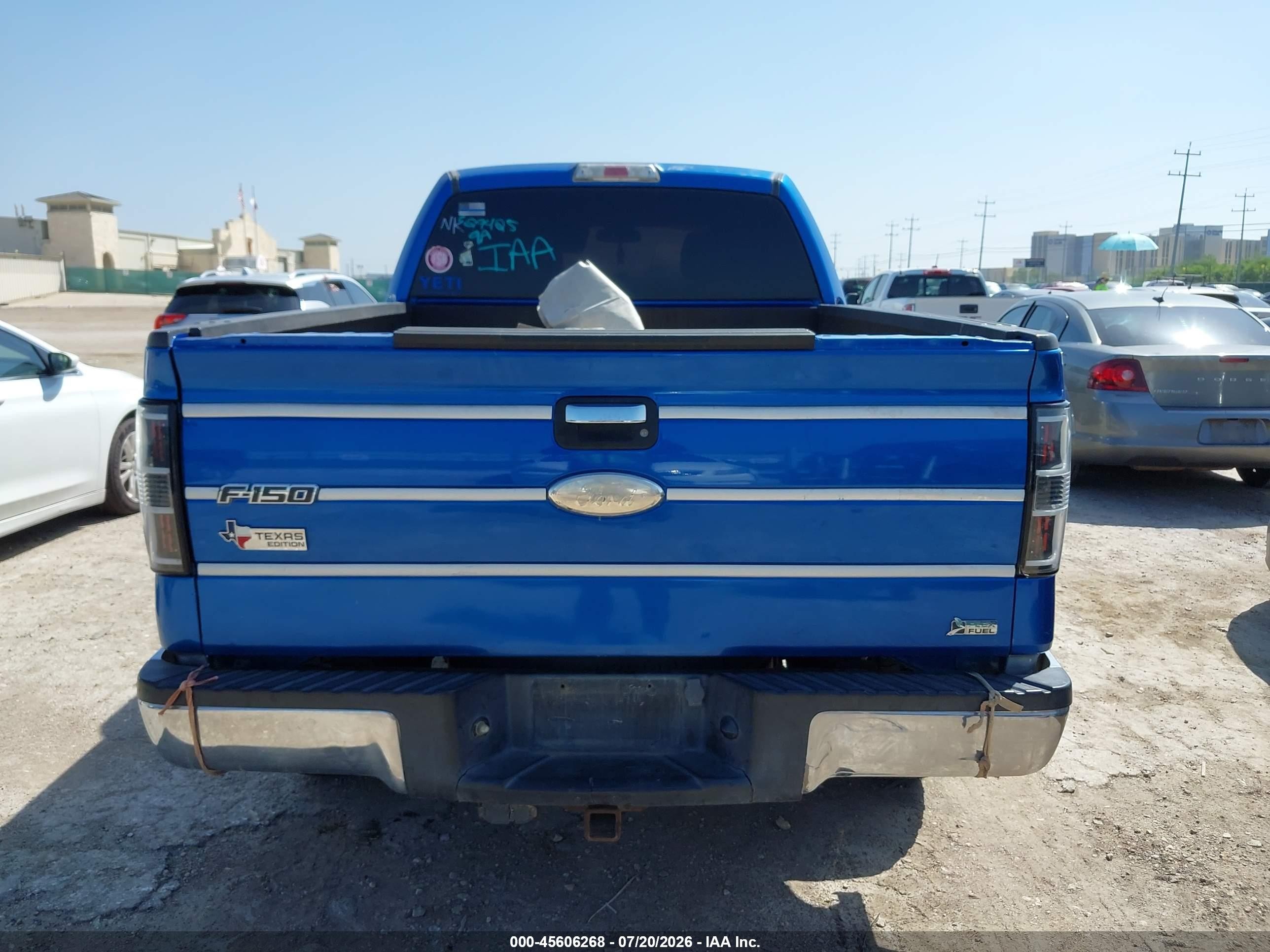 2010 Ford F-150   Blue vin: 1FTFW1EV0AFC29425
