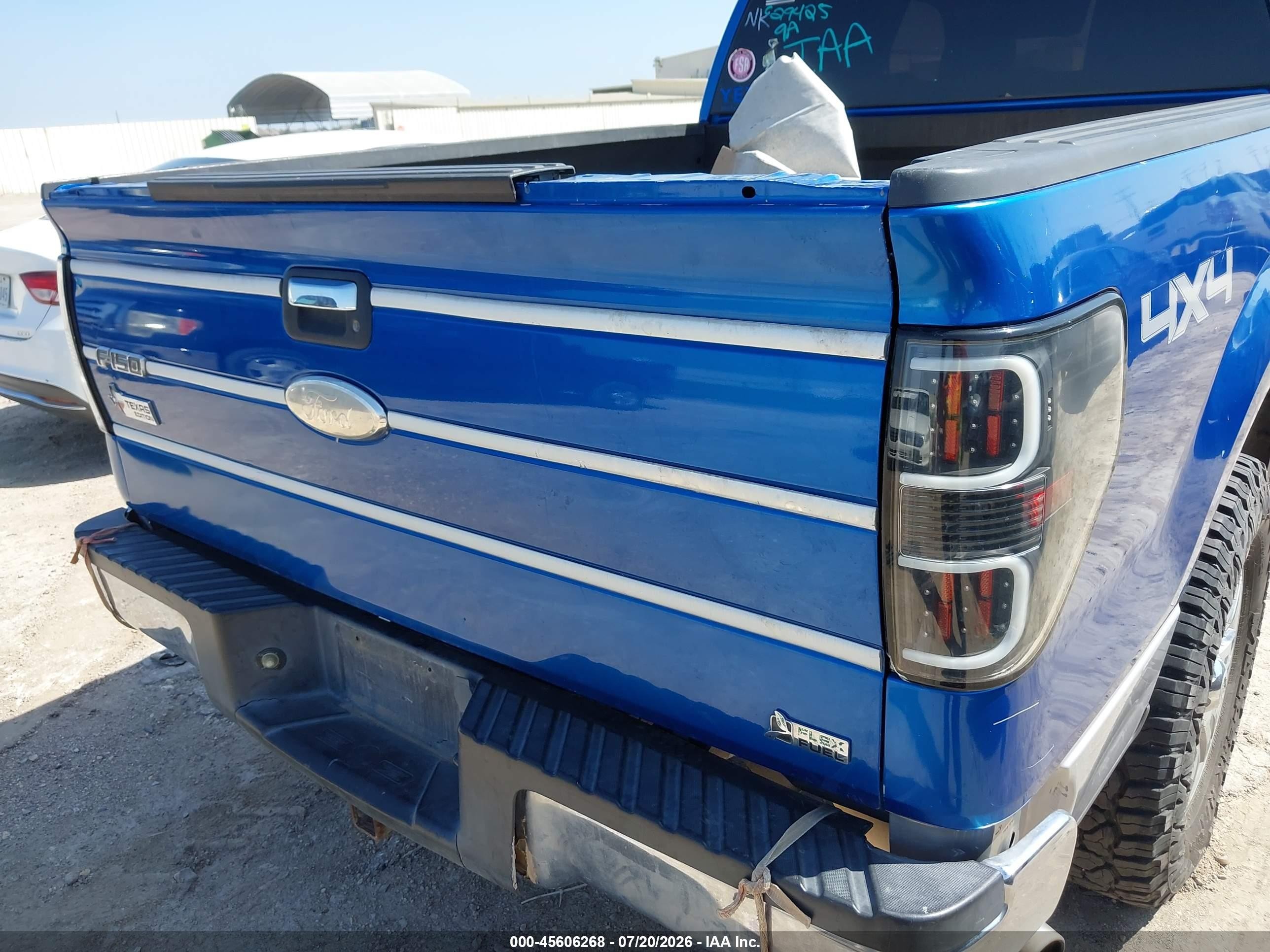 2010 Ford F-150   Blue vin: 1FTFW1EV0AFC29425
