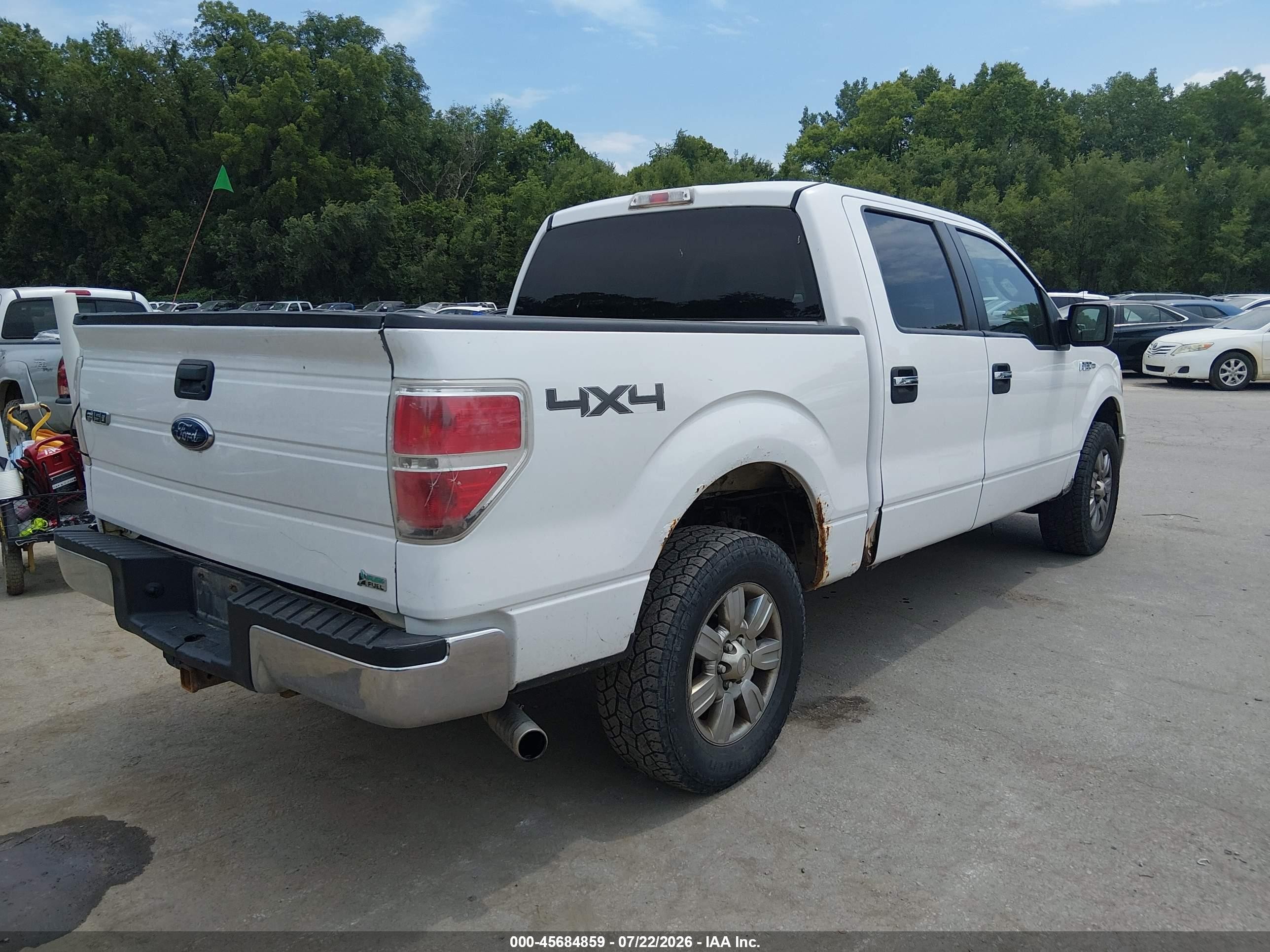 2010 Ford F-150 Fx4/harley-davidson/king Ranch/lariat/platinum/xl/xlt White vin: 1FTFW1EV0AFC30090