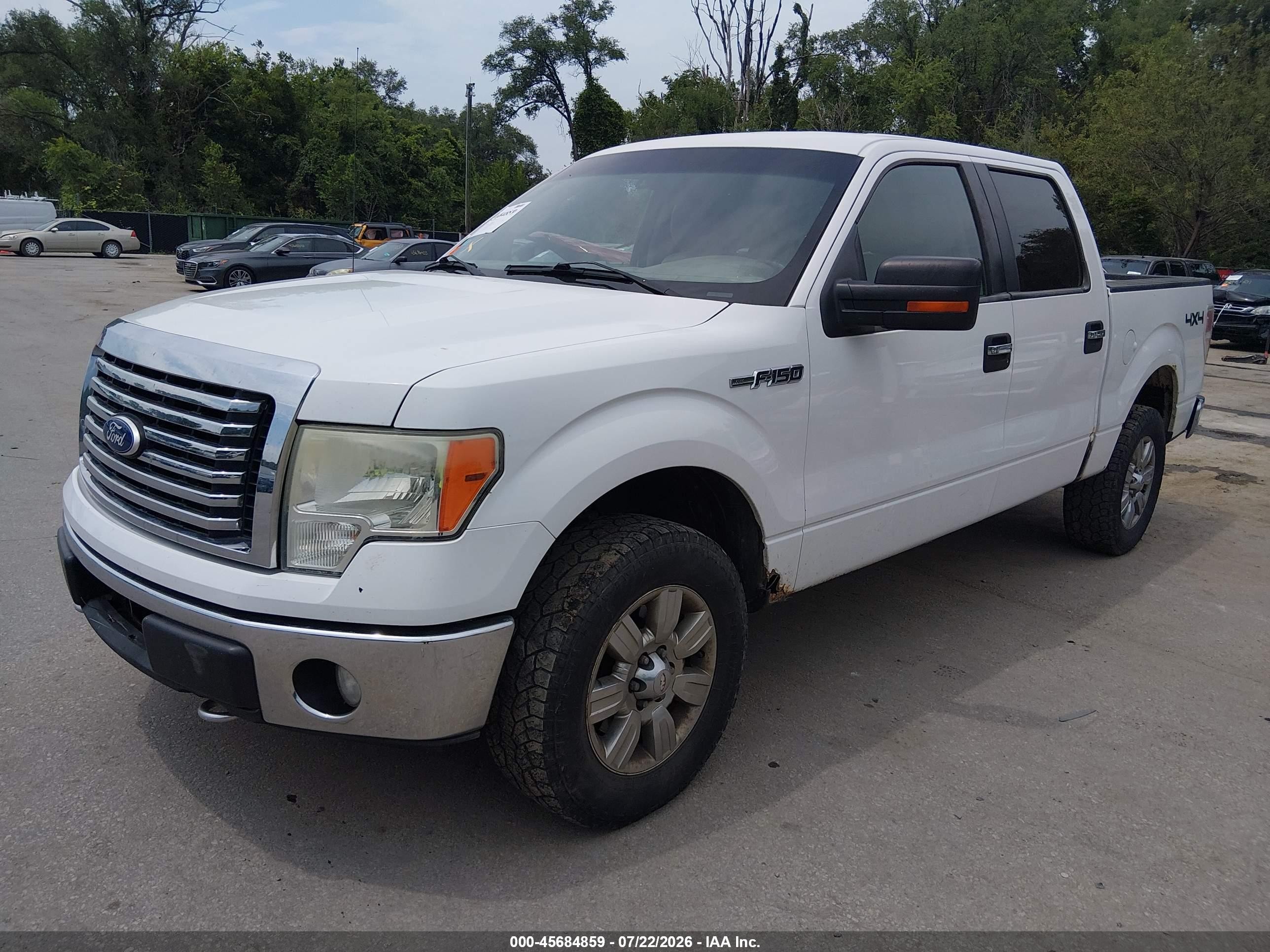 2010 Ford F-150 Fx4/harley-davidson/king Ranch/lariat/platinum/xl/xlt White vin: 1FTFW1EV0AFC30090