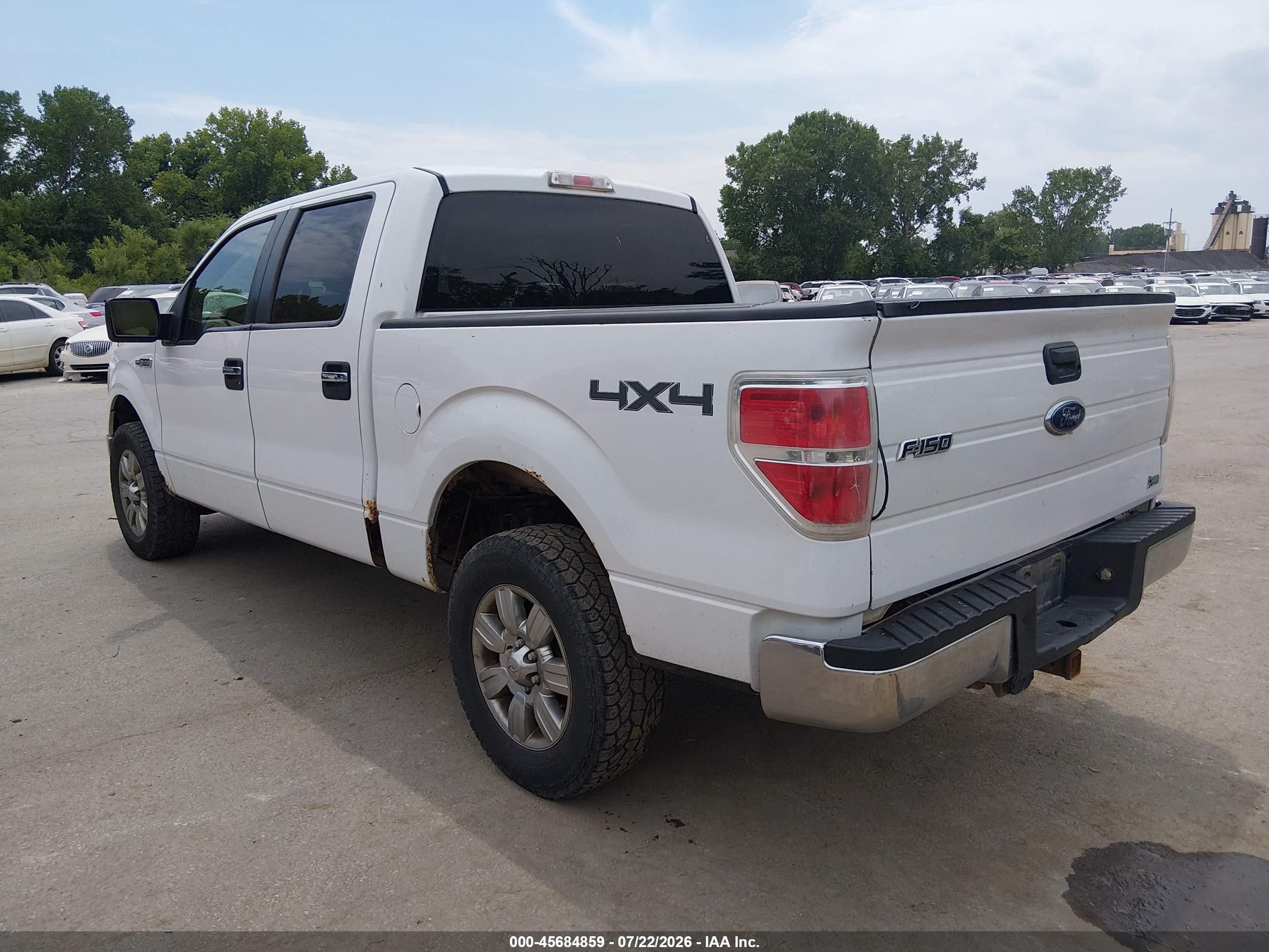 2010 Ford F-150 Fx4/harley-davidson/king Ranch/lariat/platinum/xl/xlt White vin: 1FTFW1EV0AFC30090
