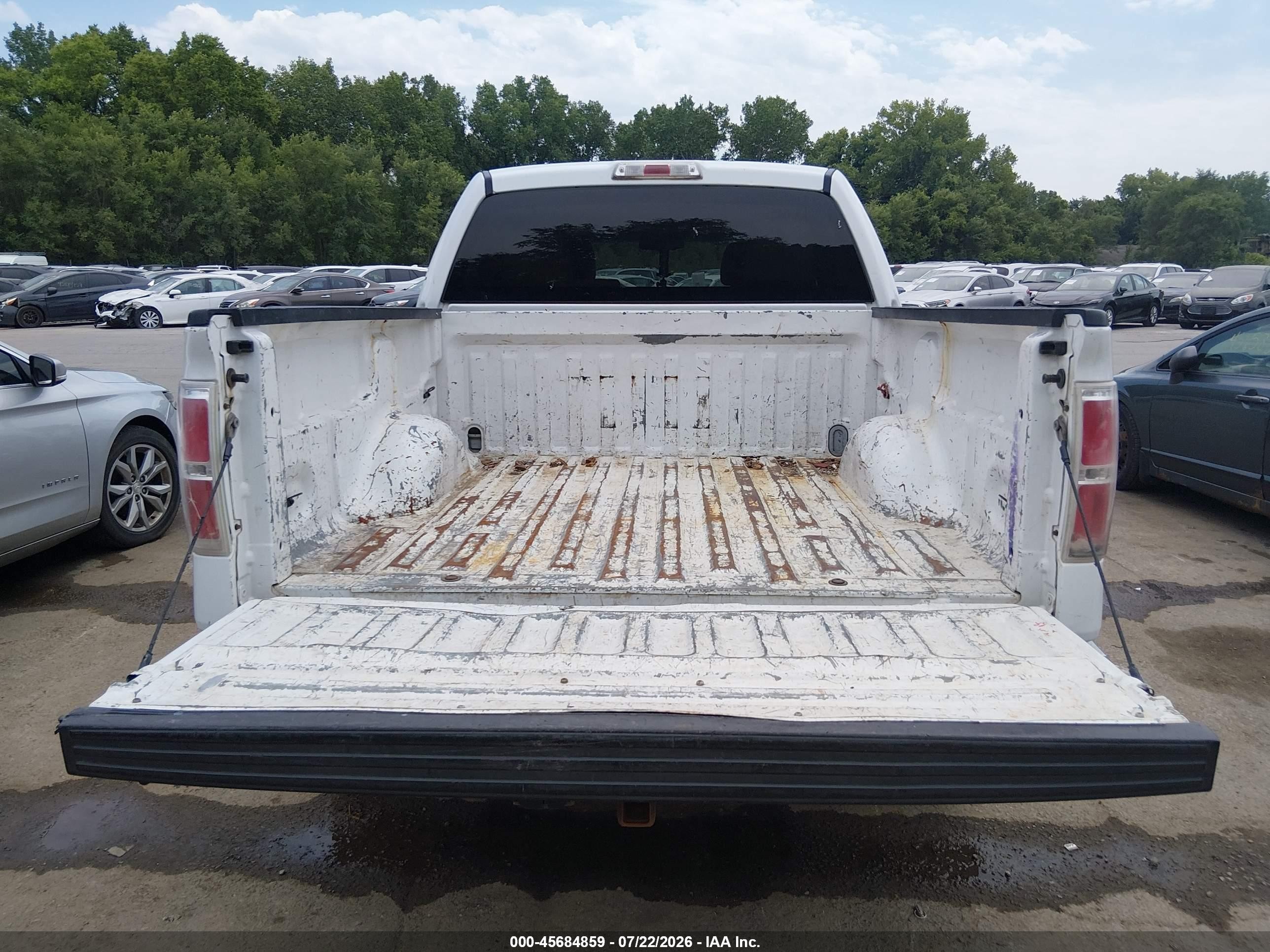 2010 Ford F-150 Fx4/harley-davidson/king Ranch/lariat/platinum/xl/xlt White vin: 1FTFW1EV0AFC30090
