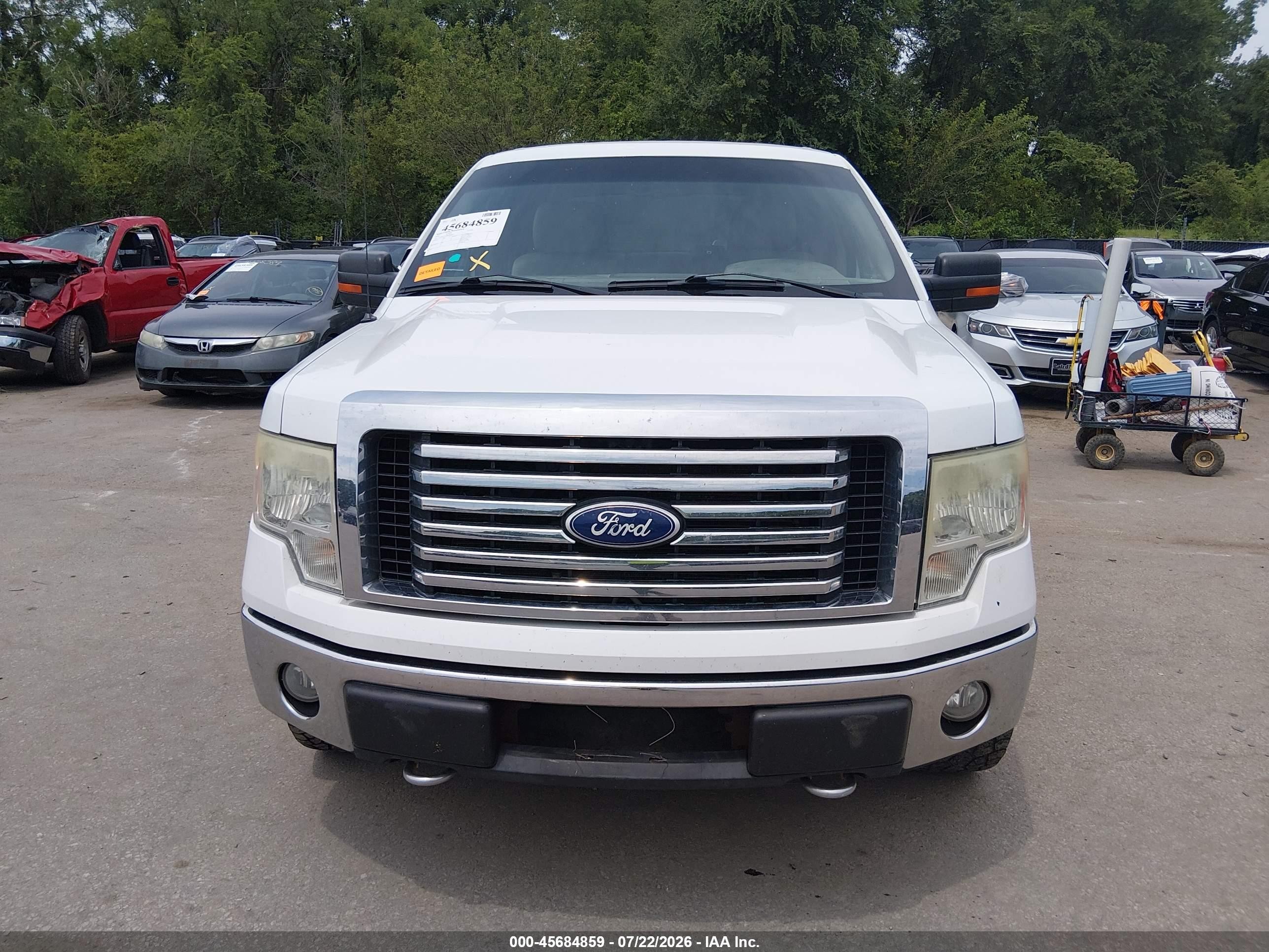 2010 Ford F-150 Fx4/harley-davidson/king Ranch/lariat/platinum/xl/xlt White vin: 1FTFW1EV0AFC30090