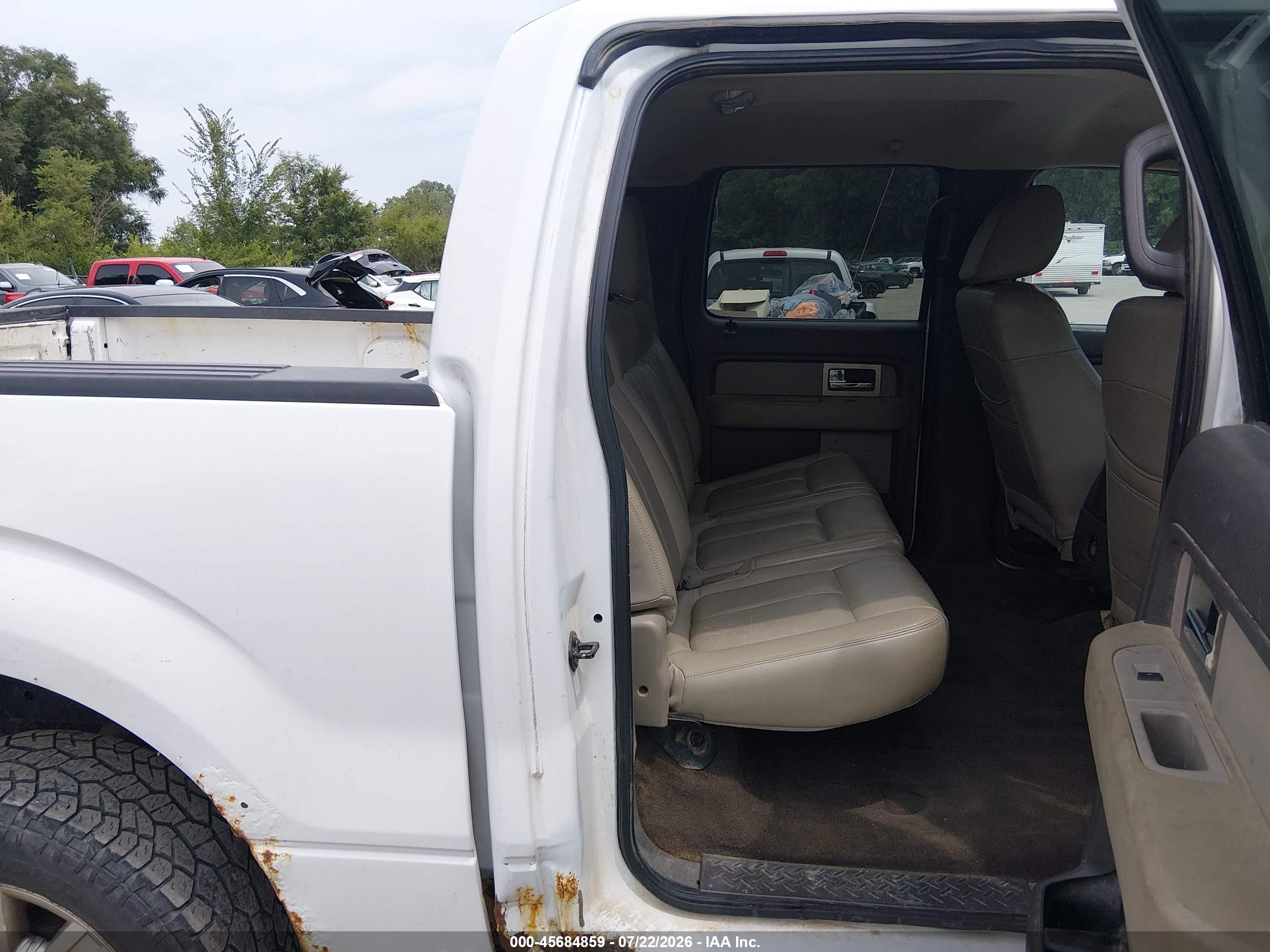 2010 Ford F-150 Fx4/harley-davidson/king Ranch/lariat/platinum/xl/xlt White vin: 1FTFW1EV0AFC30090