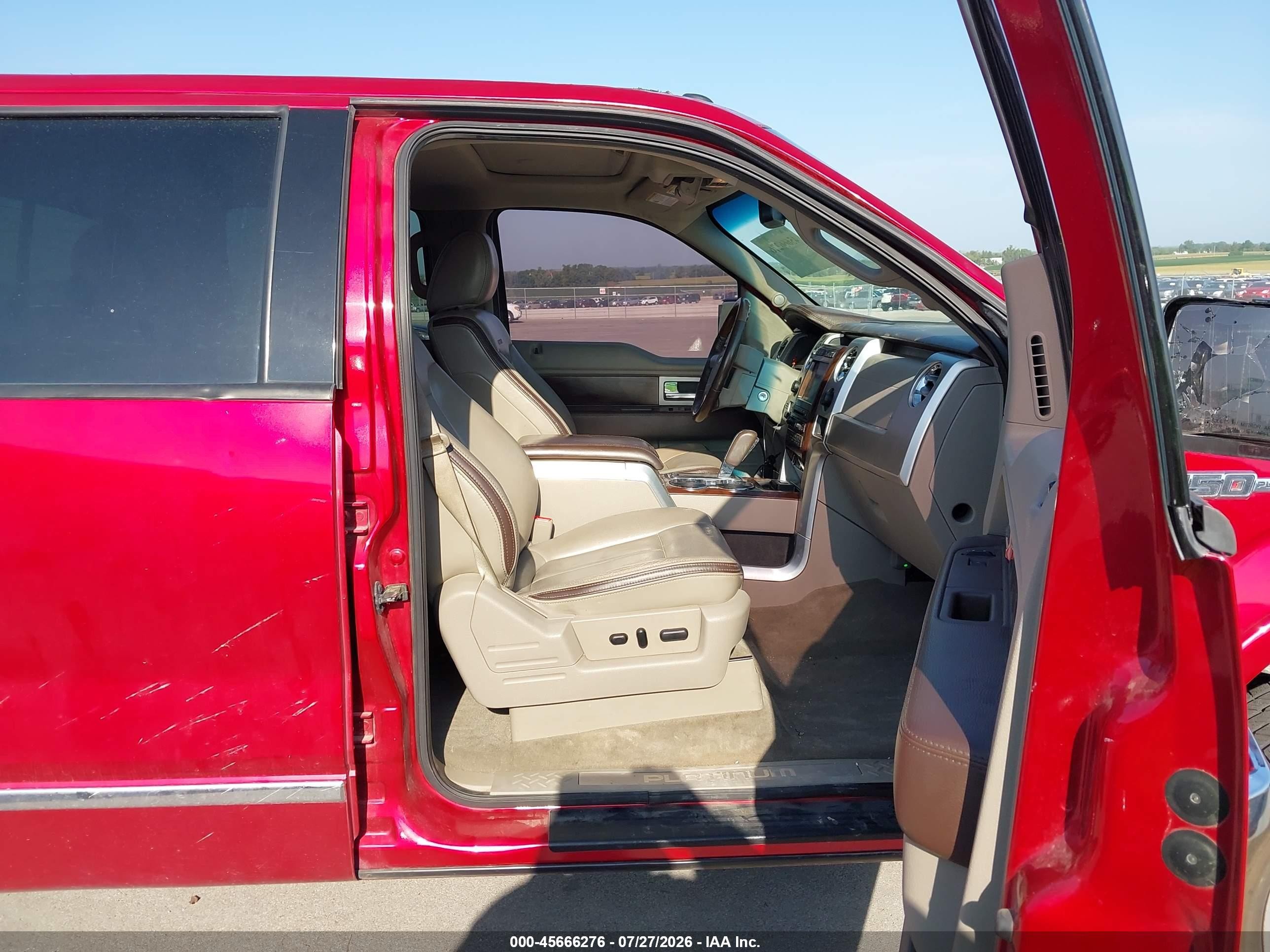2010 Ford F-150 Fx4/harley-davidson/king Ranch/lariat/platinum/xl/xlt Red vin: 1FTFW1EV0AFC35967