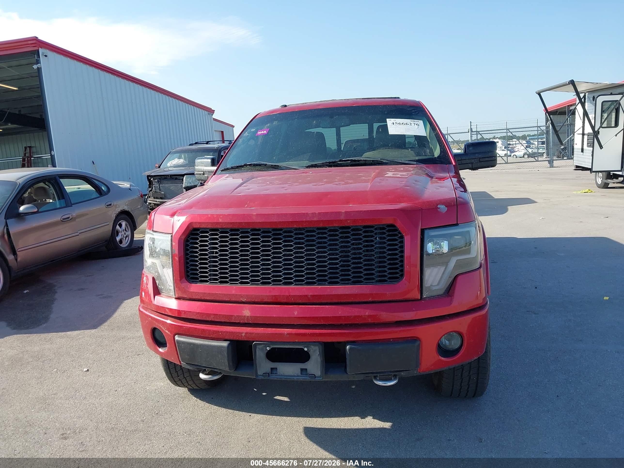 2010 Ford F-150 Fx4/harley-davidson/king Ranch/lariat/platinum/xl/xlt Red vin: 1FTFW1EV0AFC35967
