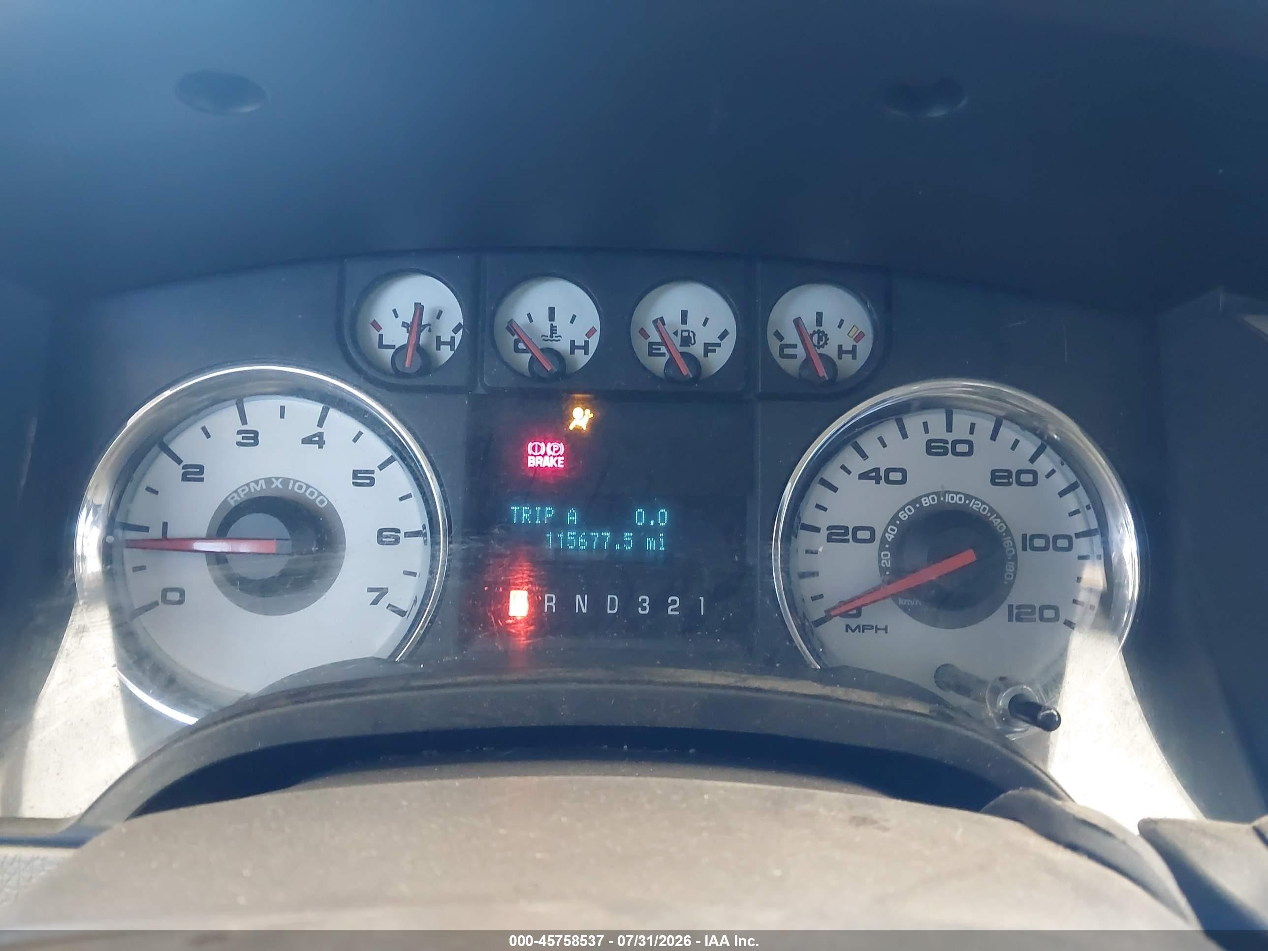 2010 Ford F-150 Fx4/harley-davidson/king Ranch/lariat/platinum/xl/xlt Gray vin: 1FTFW1EV0AFC38223